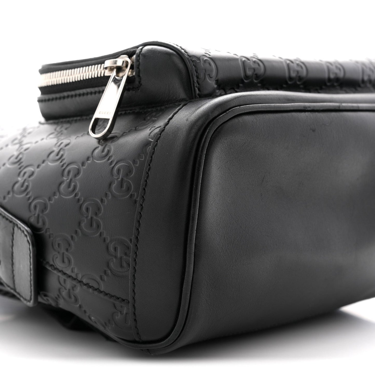 Guccissima Signature Small Day Backpack Black