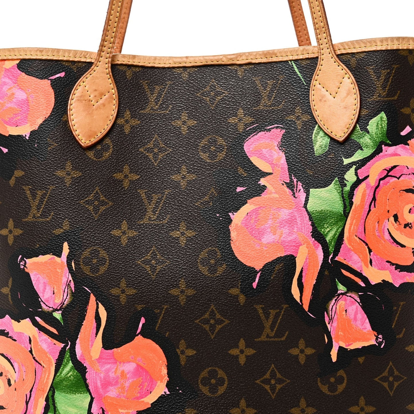 Monogram Roses Neverfull MM