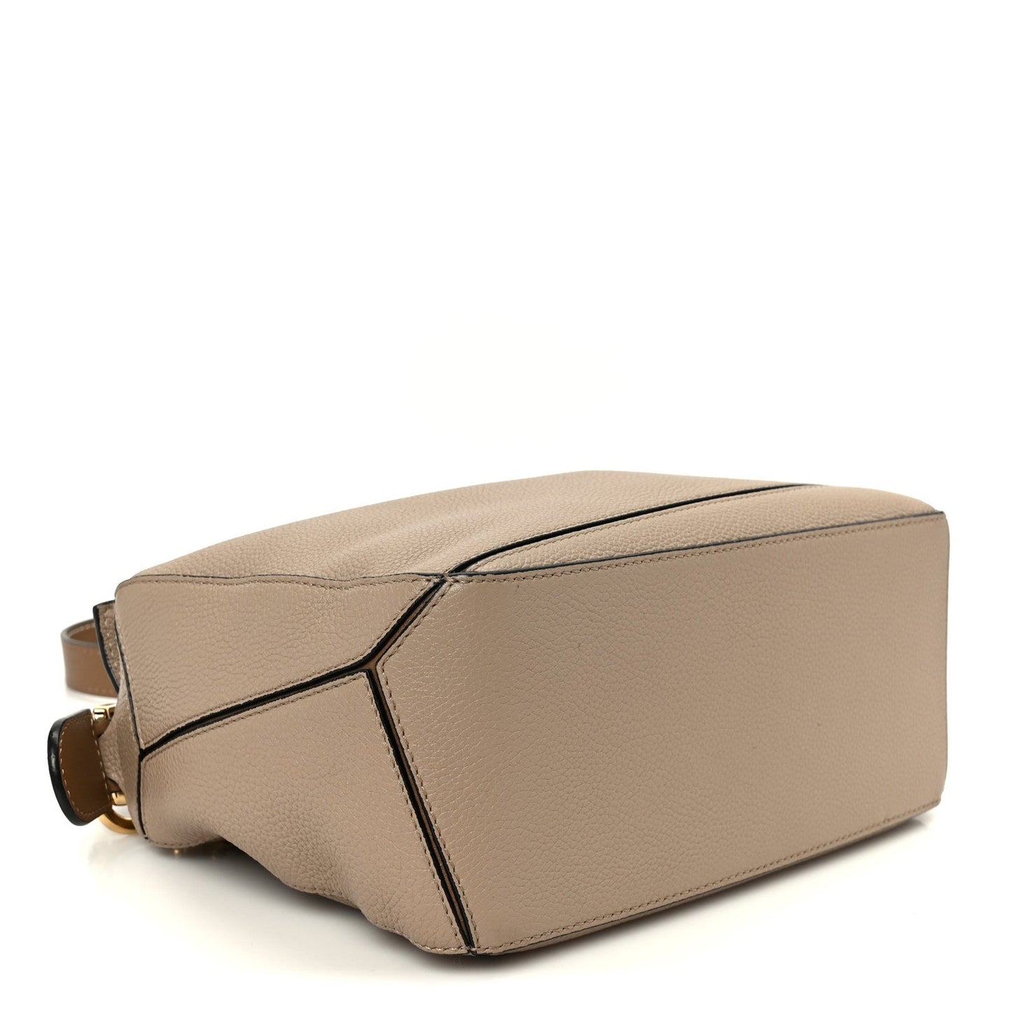 Calfskin Small Puzzle Bag Sand Mink