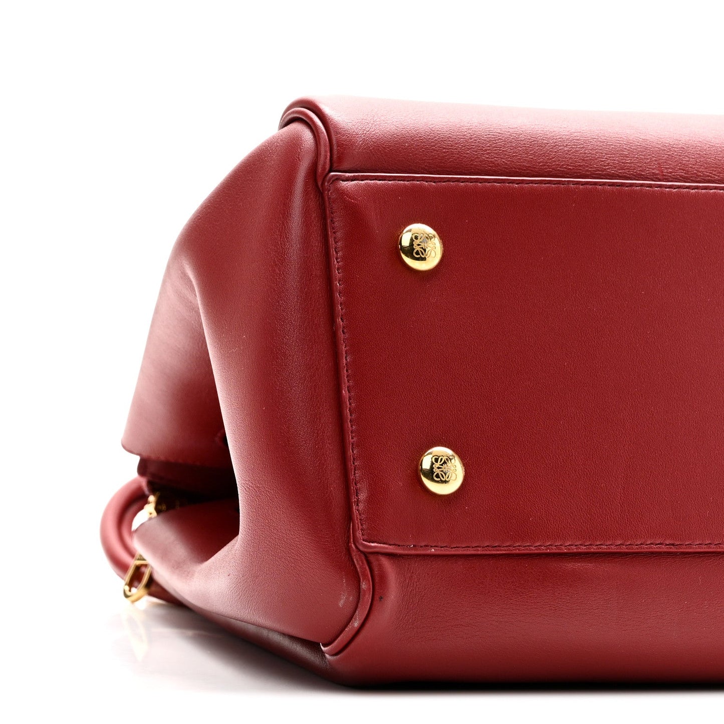 Supple Calfskin Medium Madrid Bag Dark Burgundy