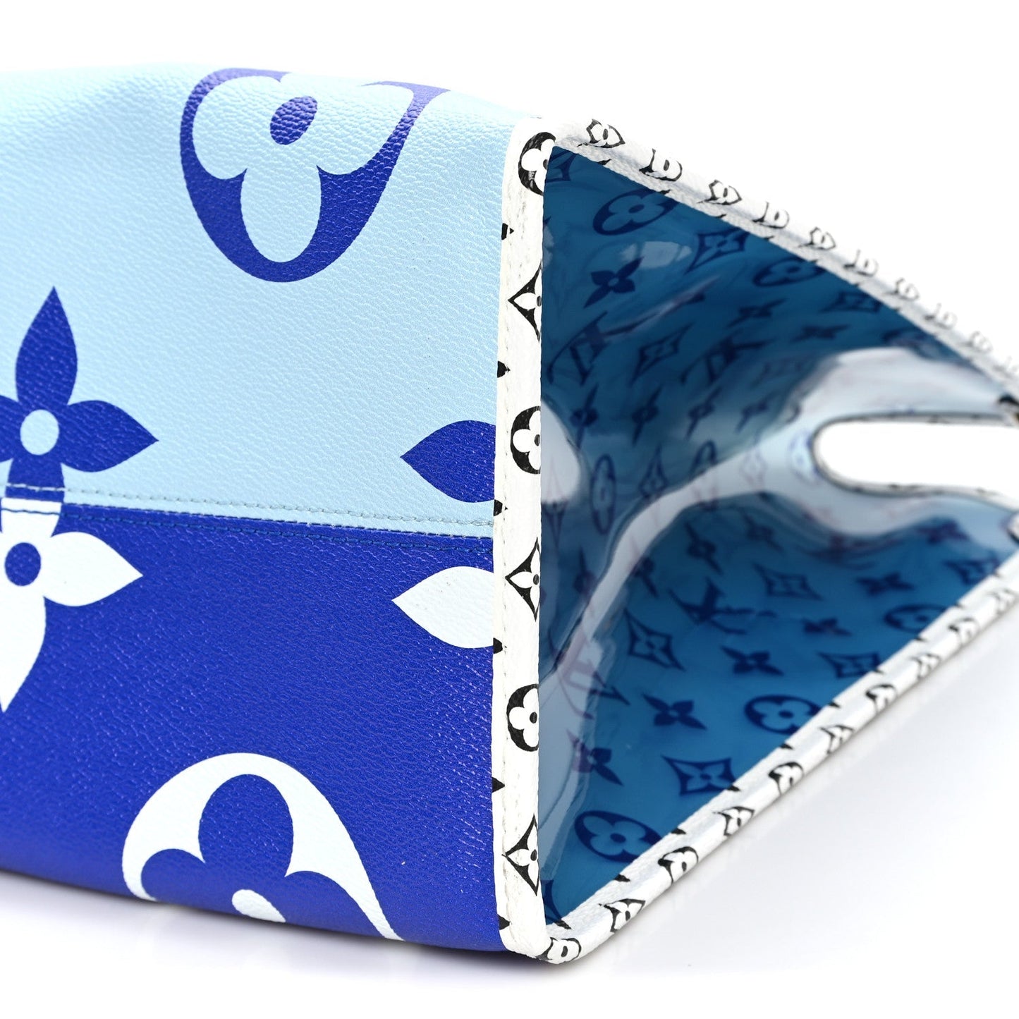 Monogram Giant Saint Barth Onthego Blue