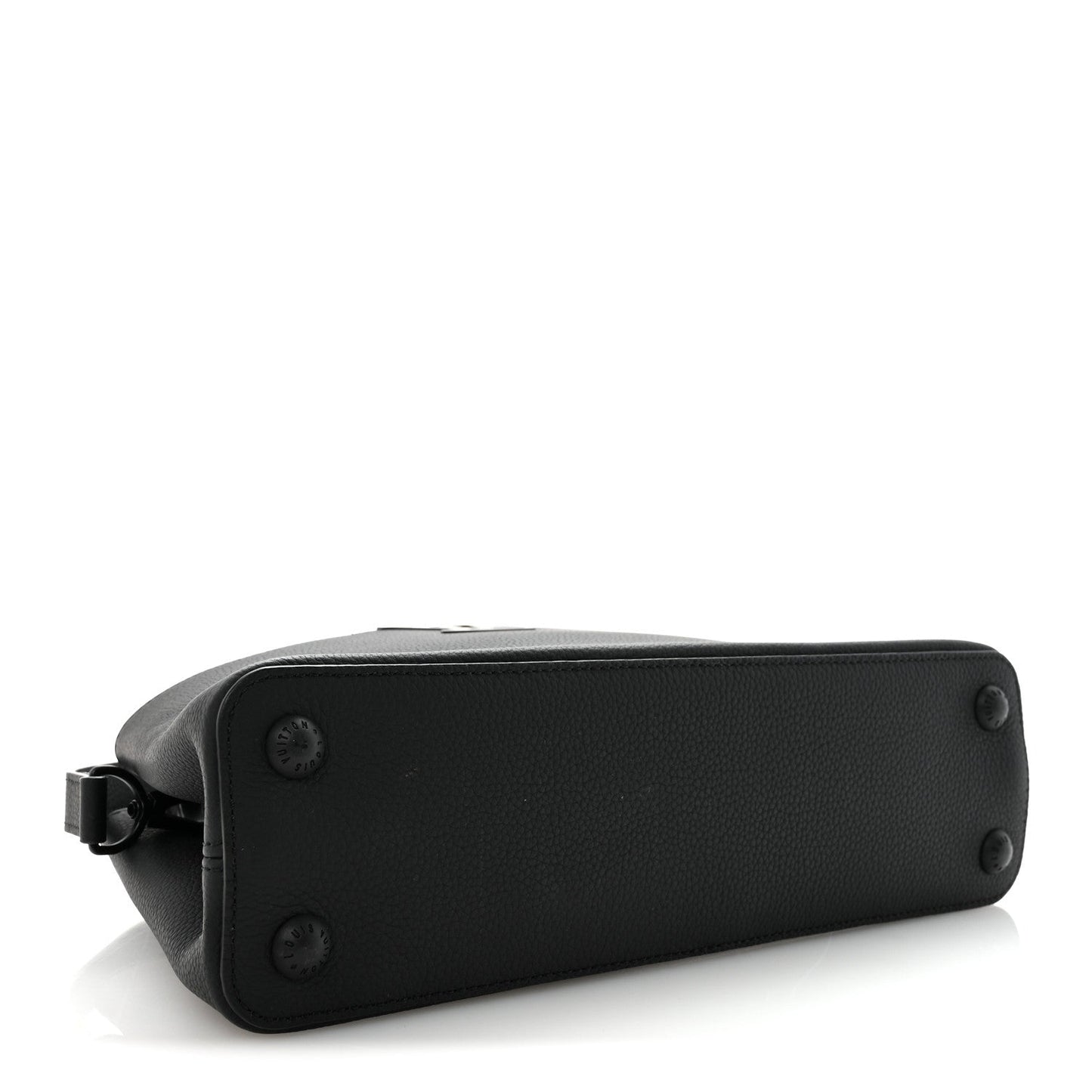 Taurillon Capucines East West MM Matte Black