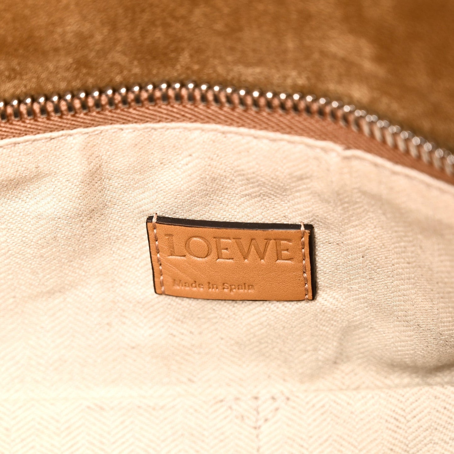 Calfskin Large Puzzle Bag Warm Desert