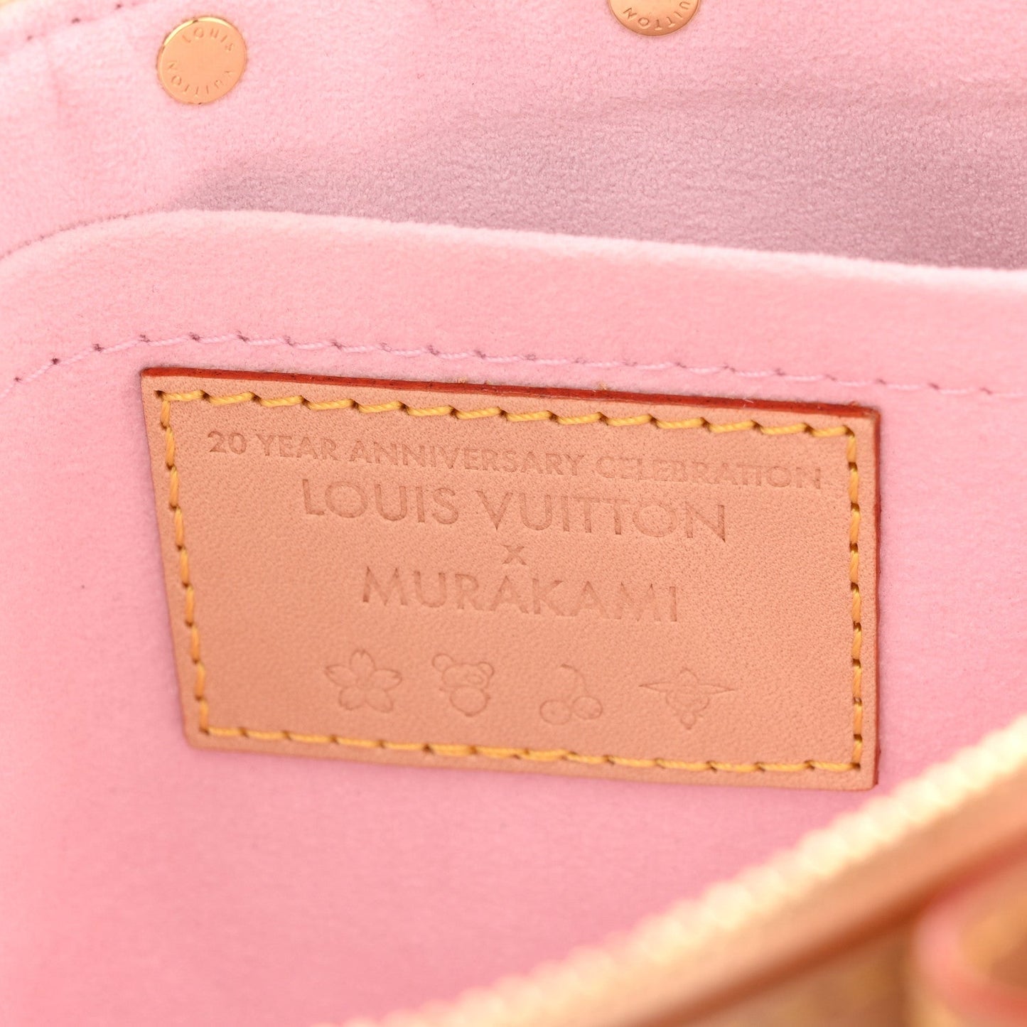 LV X TM Monogram Pochette Accessories Sakura Brown