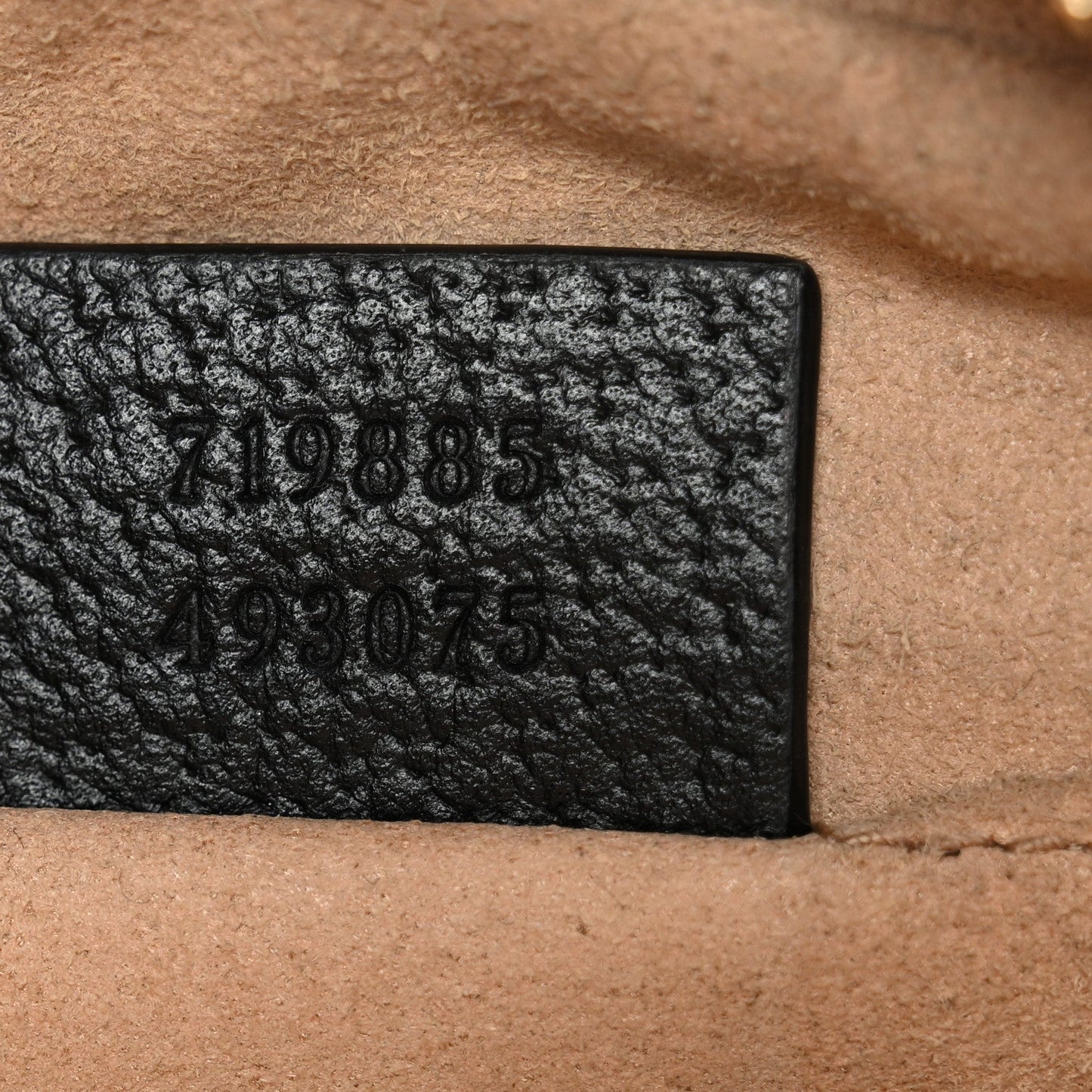Calfskin Web Mini Ophidia Shoulder Bag Black
