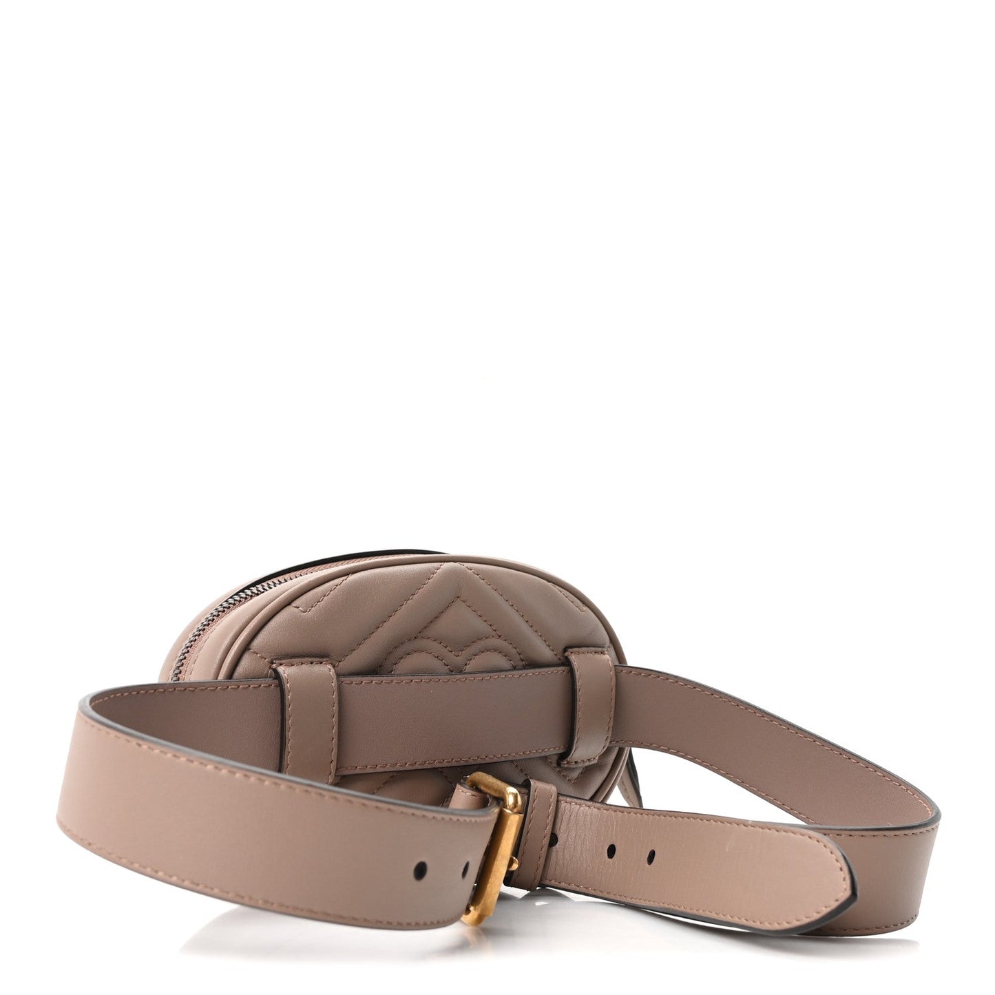 Calfskin Matelasse GG Marmont Belt Bag 85 34 Porcelain Rose