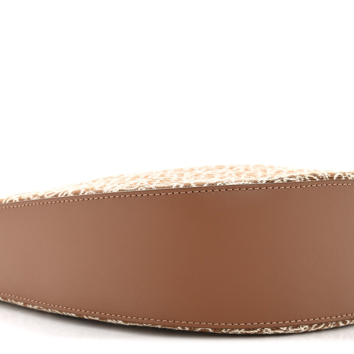 Jacquard Anagram Calfskin Luna Bag Tan Pecan