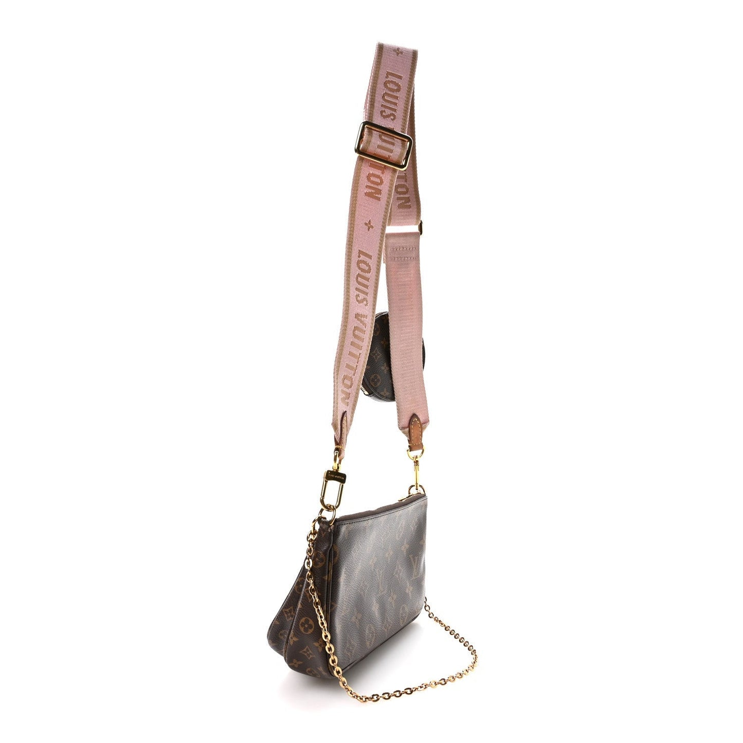 Monogram Multi Pochette Accessories Rose Clair
