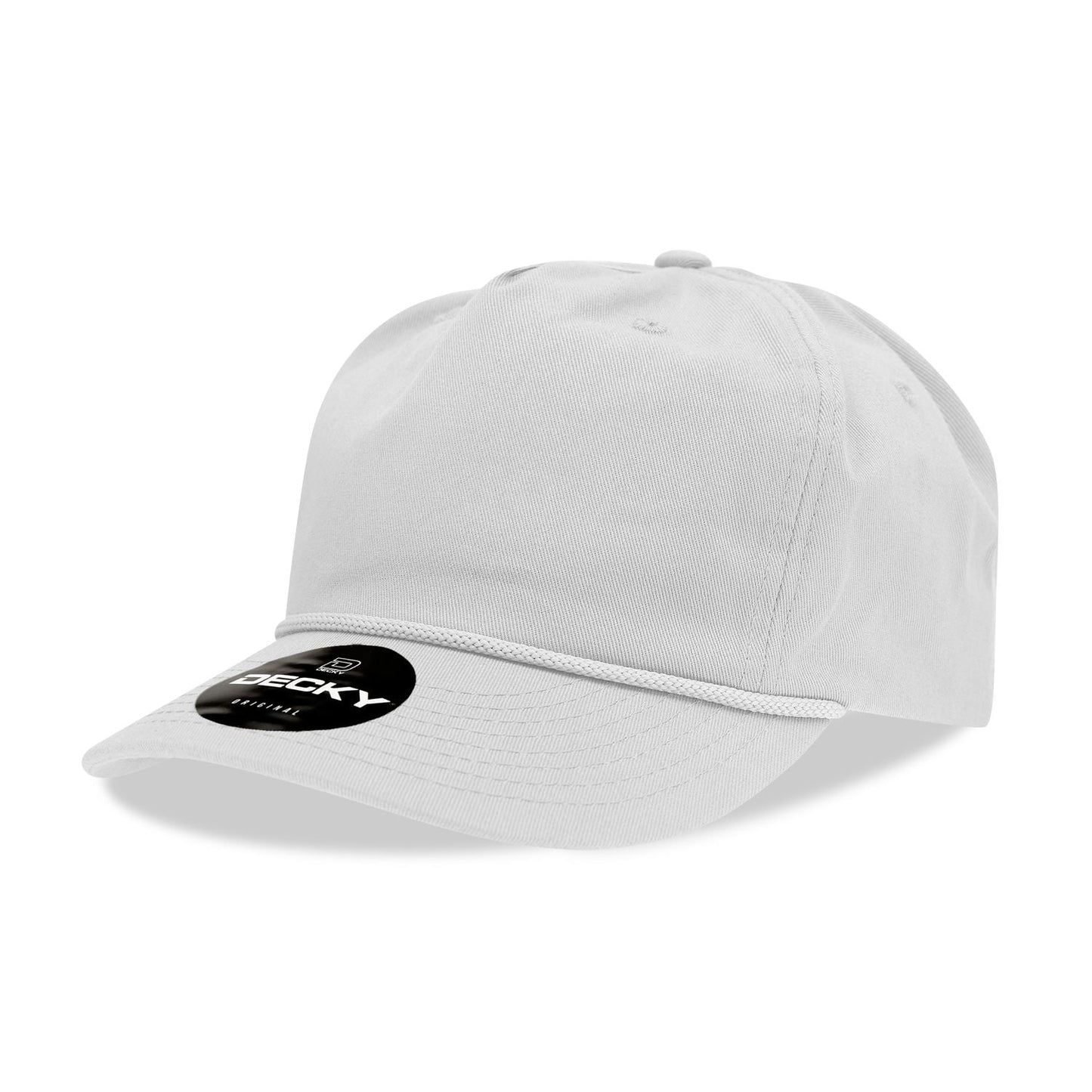 Decky 252 Classic 5-Panel Golf Cap with Rope - Blank