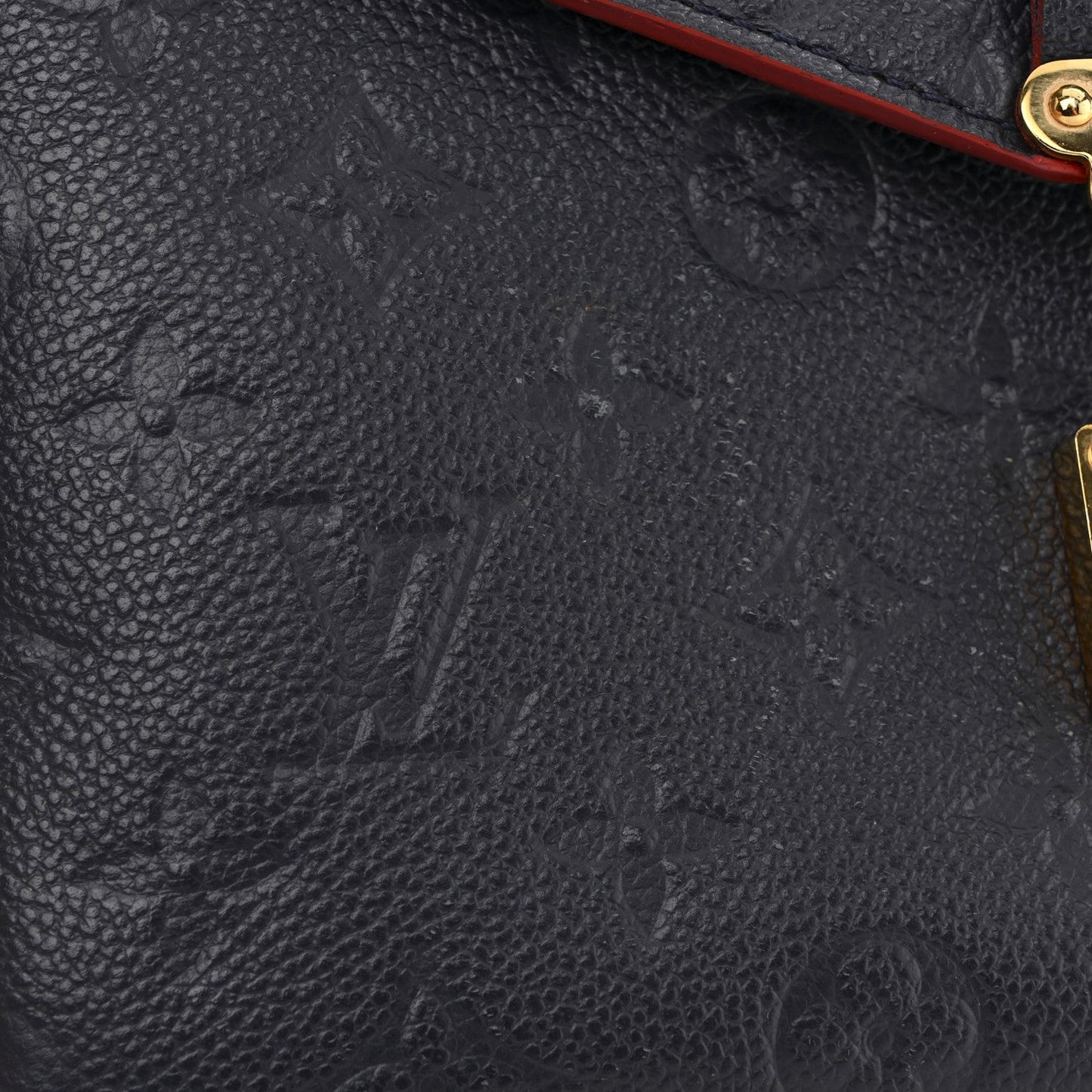 Empreinte Pochette Metis Marine Rouge