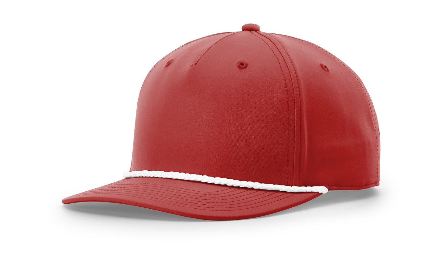 Richardson 258 Five Panel Classic Rope Cap - Blank