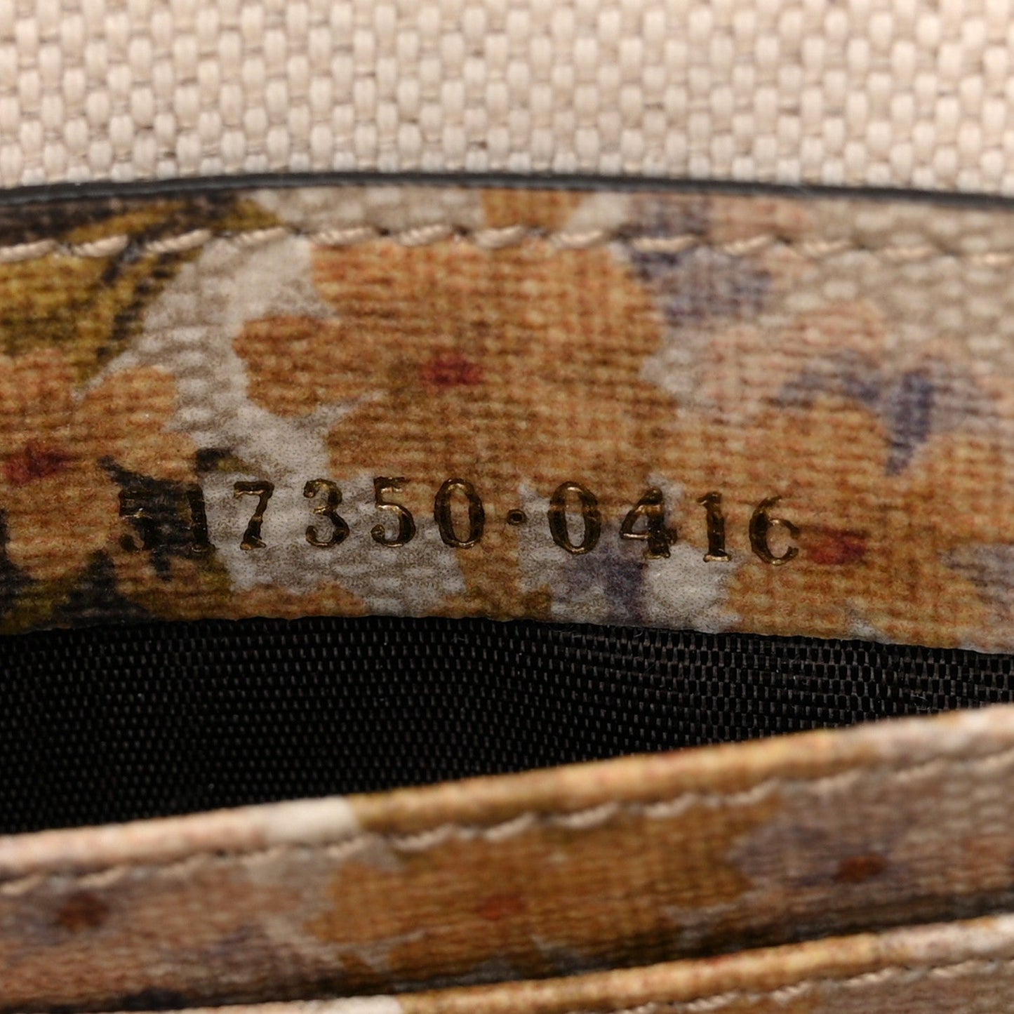 GG Supreme Monogram Water Flora Web Mini Ophidia Shoulder Bag Beige White Multicolor