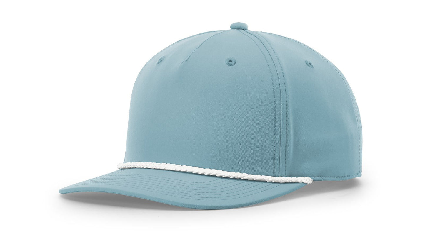 Richardson 258 Five Panel Classic Rope Cap - Blank