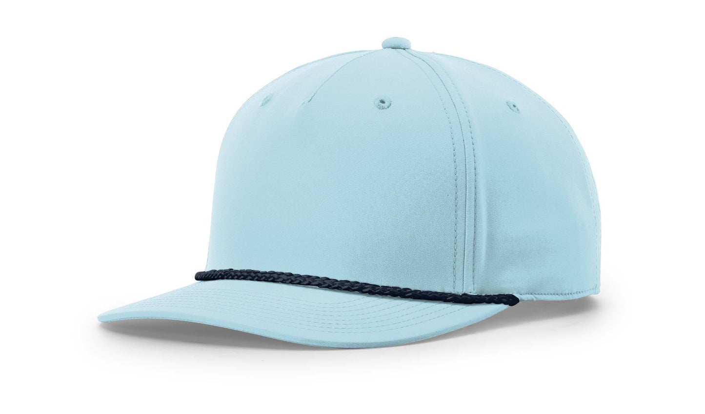 Richardson 258 Five Panel Classic Rope Cap - Blank