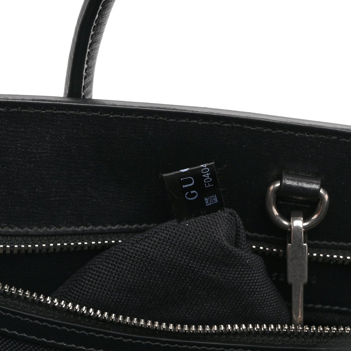 GG Supreme Monogram Azalea Calfskin Medium Retro Interlocking G Vertical Tote Bag Black