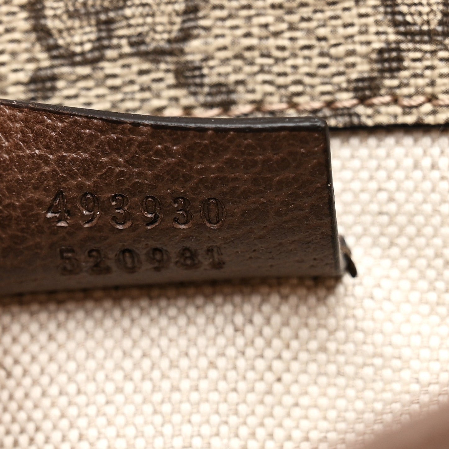 GG Supreme Monogram Neo Vintage Web Belt Bag Brown