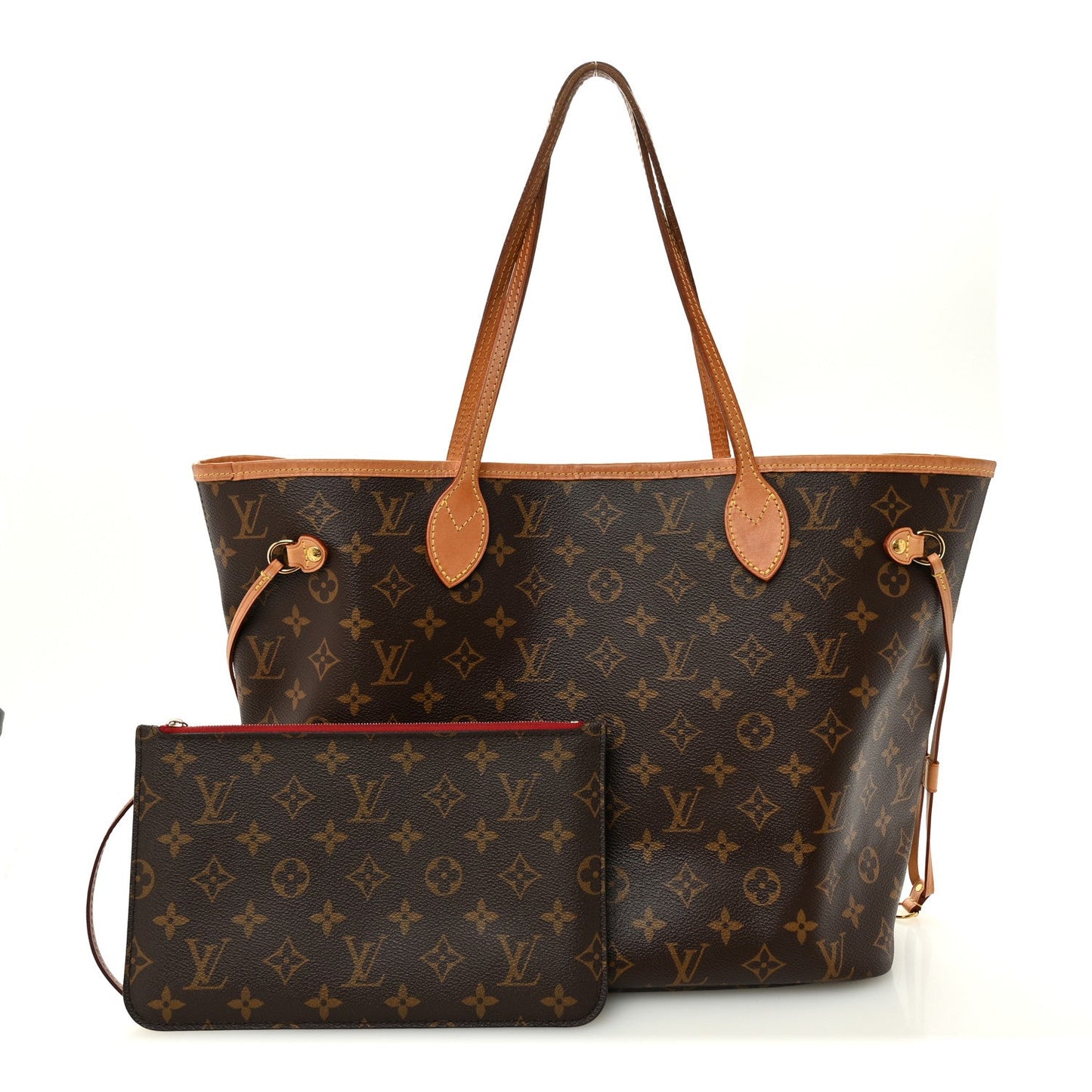 Monogram Neo Neverfull MM Cherry