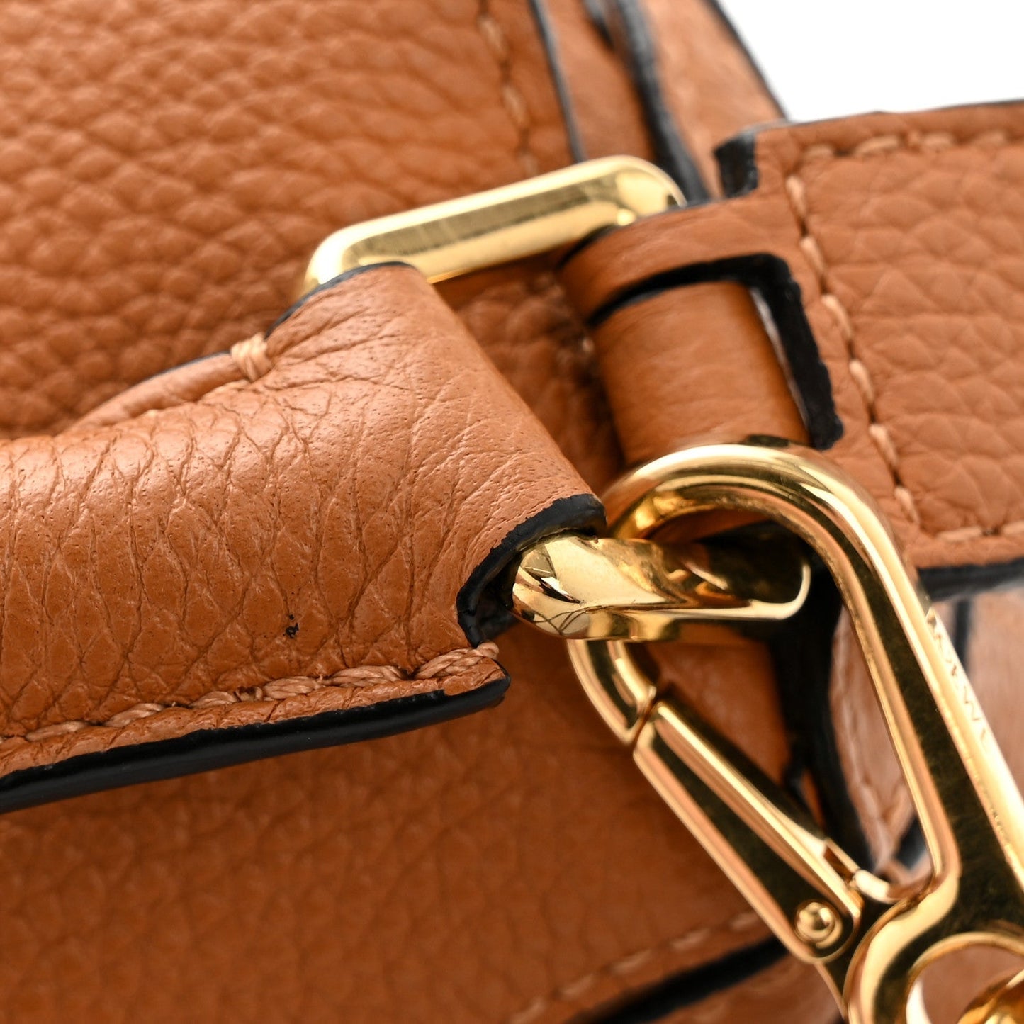 Calfskin Mini Puzzle Bag Tan