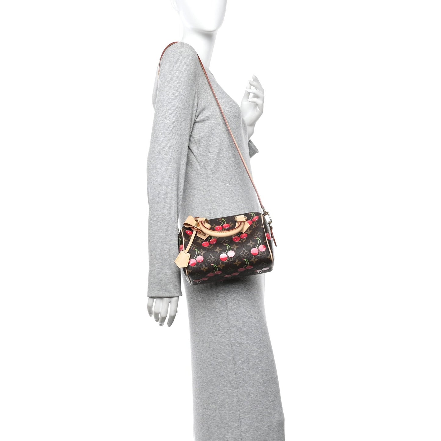 LV X TM Monogram Cerises Speedy Bandouliere 20