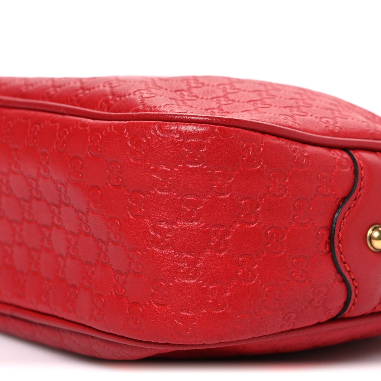 Microguccissima Sunshine Disco Crossbody Bag Red