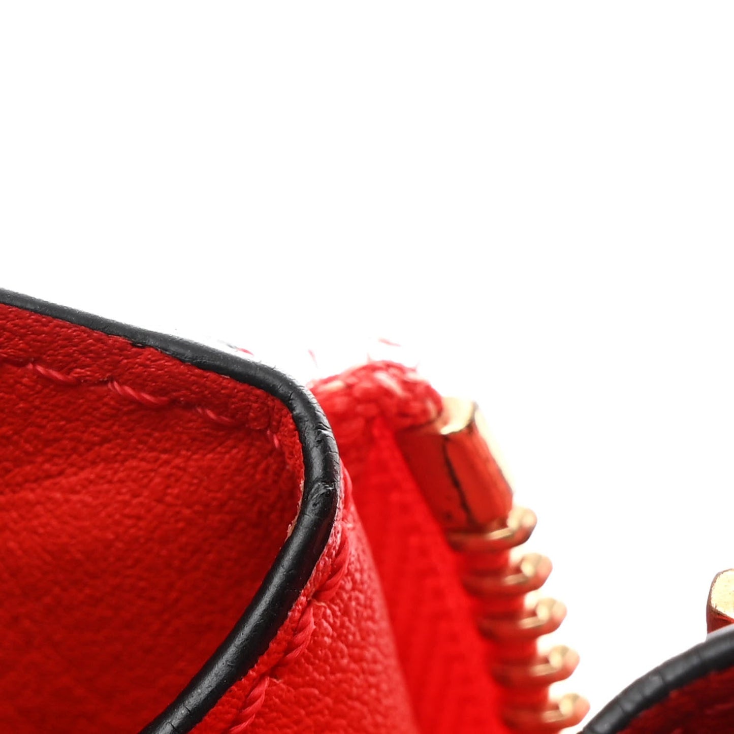 Calfskin Small Hammock Shoulder Bag Scarlet Red