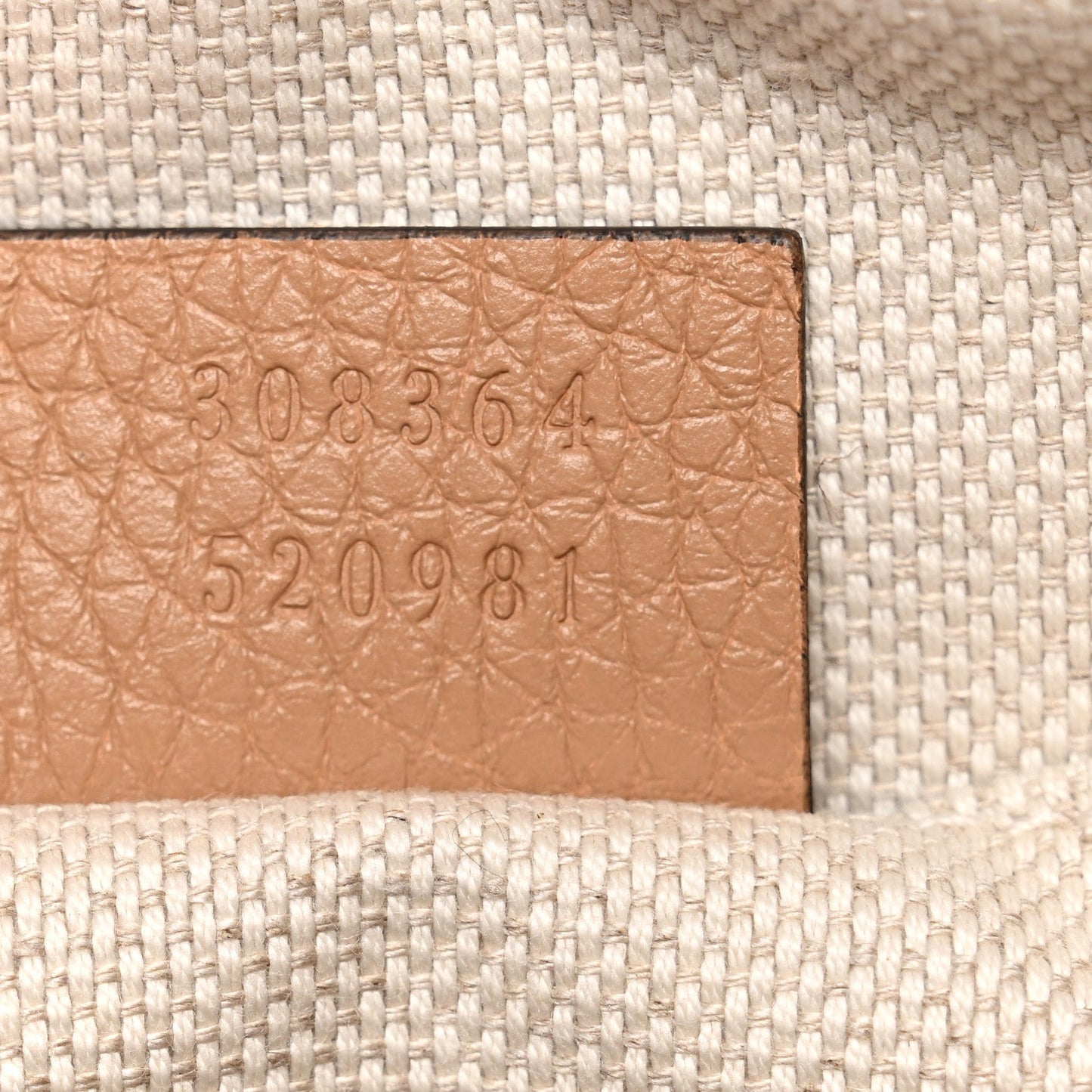 Pebbled Calfskin Small Soho Disco Bag Camelia