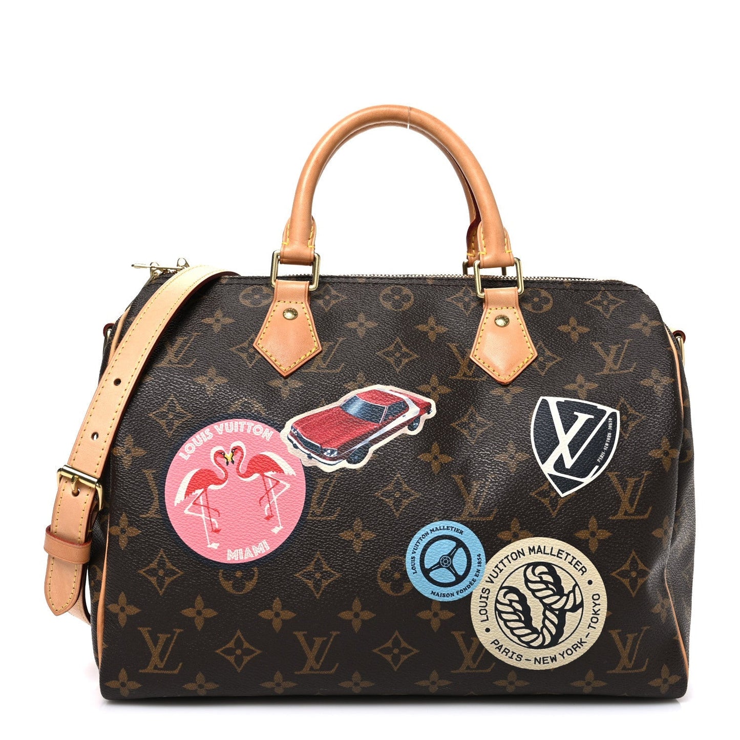 Monogram My World Tour Speedy Bandouliere 30