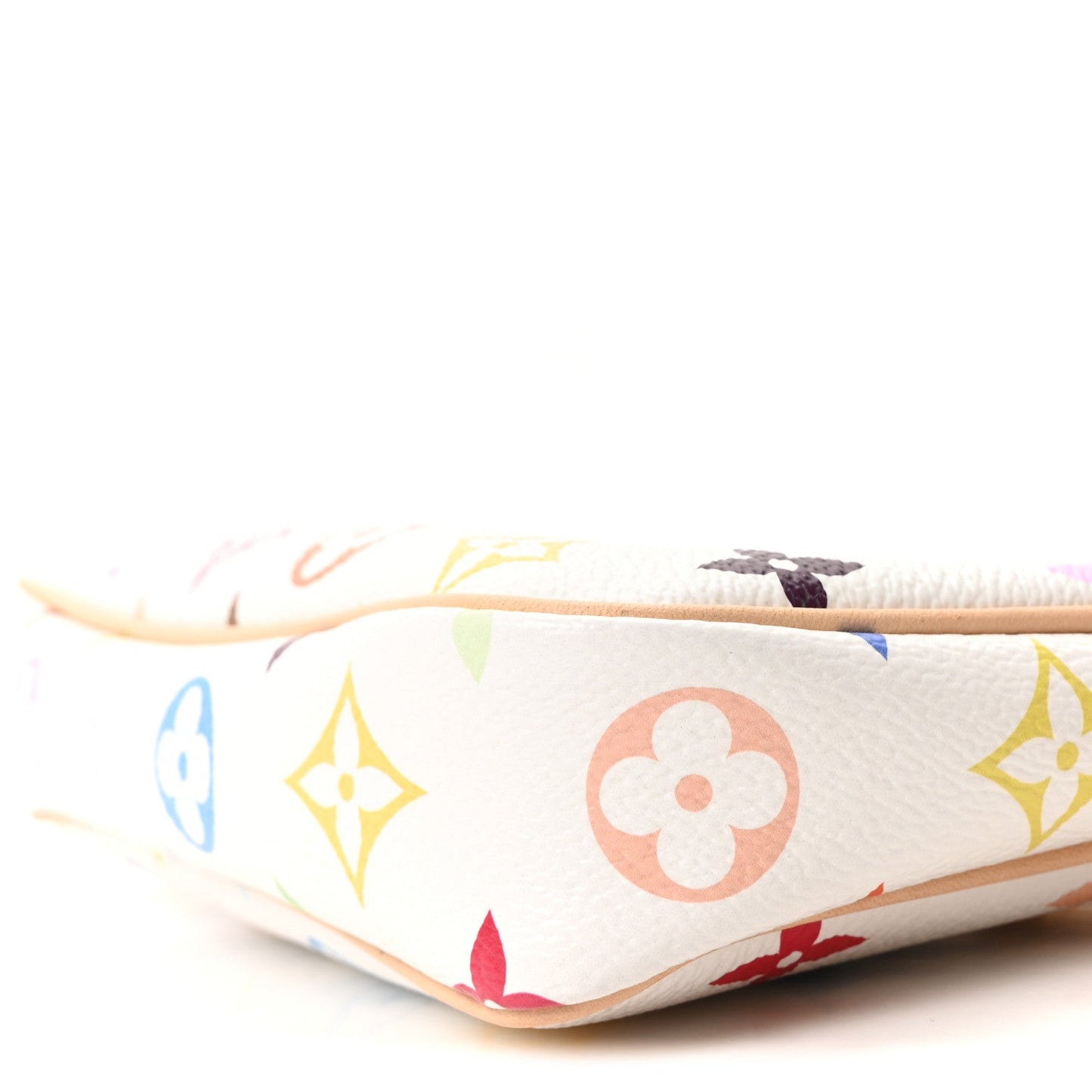 LV X TM Monogram Multicolor Pochette Accessories White