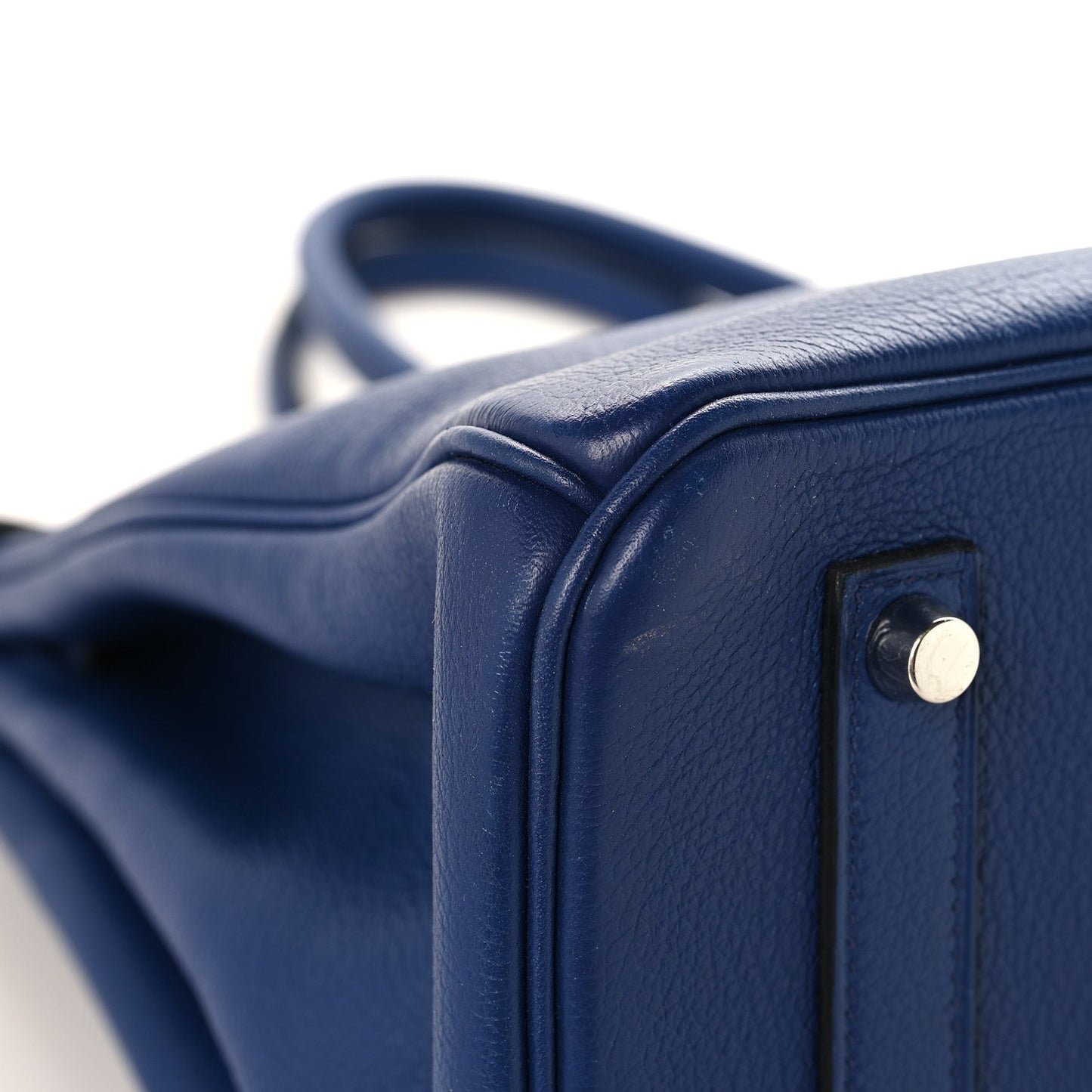 Taurillon Novillo Sea Surf and Fun Birkin 35 Bleu Saphir