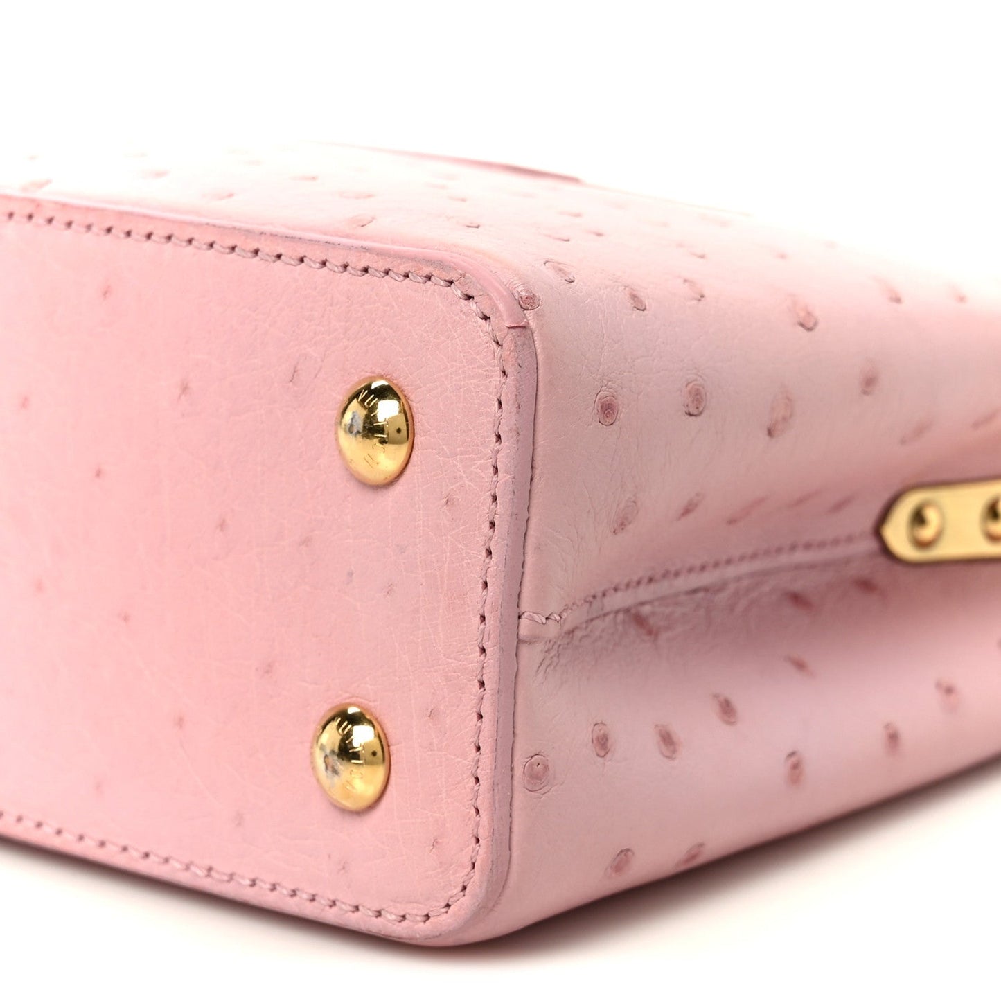 Ostrich Capucines Mini Pink