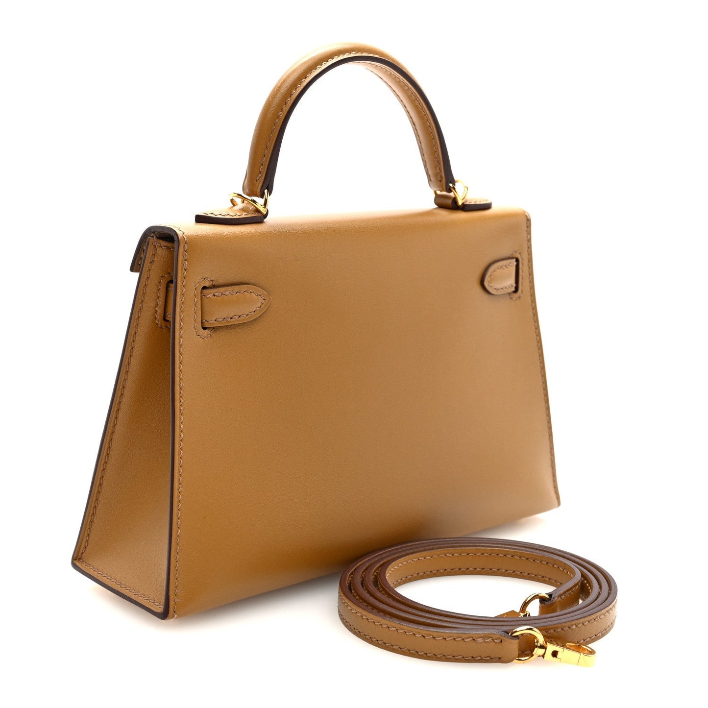 Tadelakt Mini Kelly Sellier 20 Biscuit