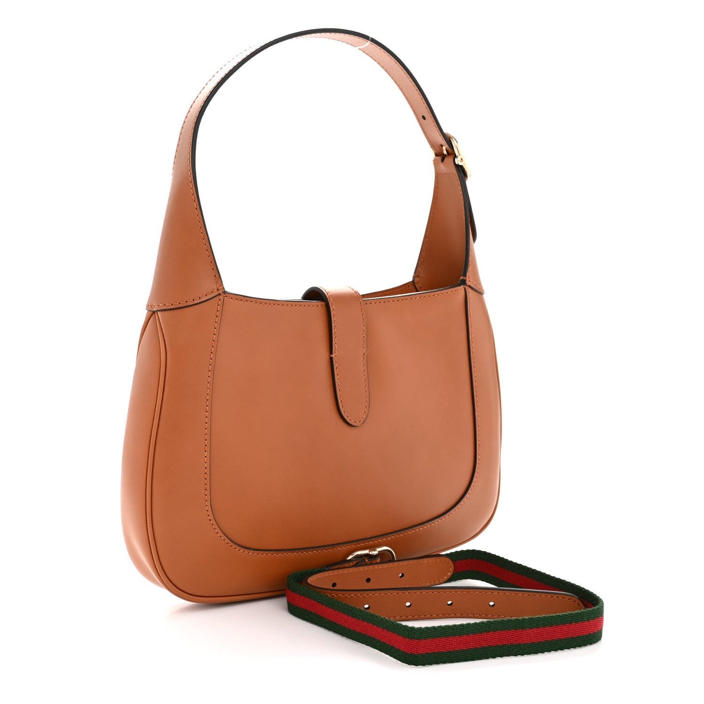 Tritone Calfskin Small Jackie 1961 Hobo Harness Brown