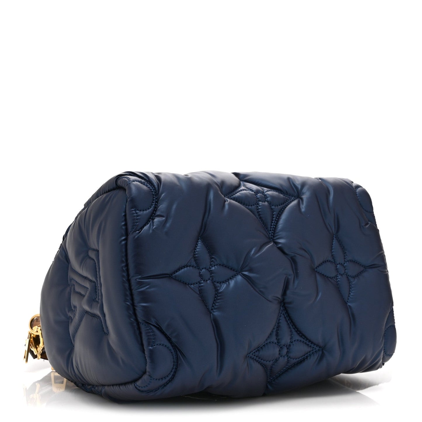 Econyl Mini Monogram Pillow Speedy Bandouliere 25 Navy