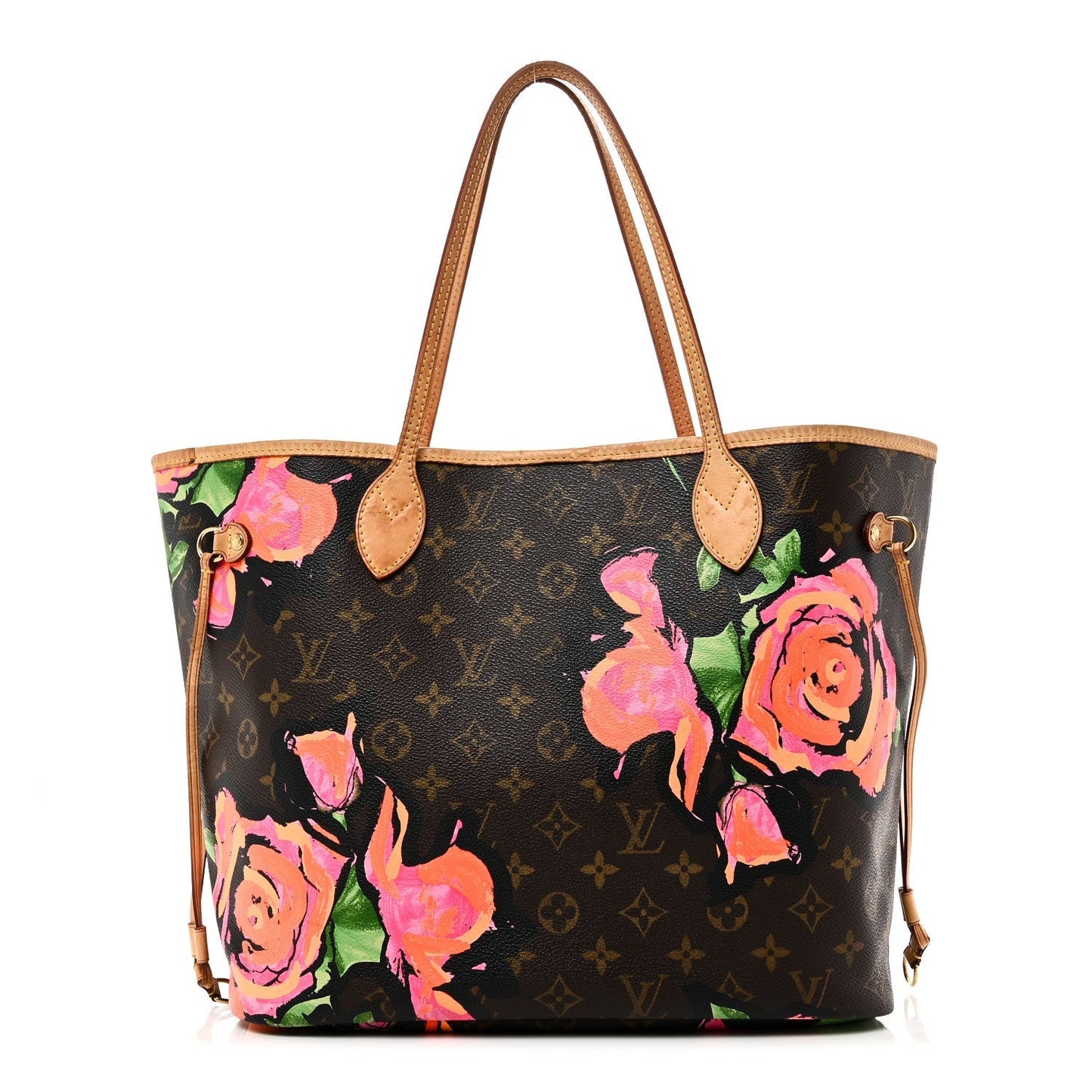 Monogram Roses Neverfull MM