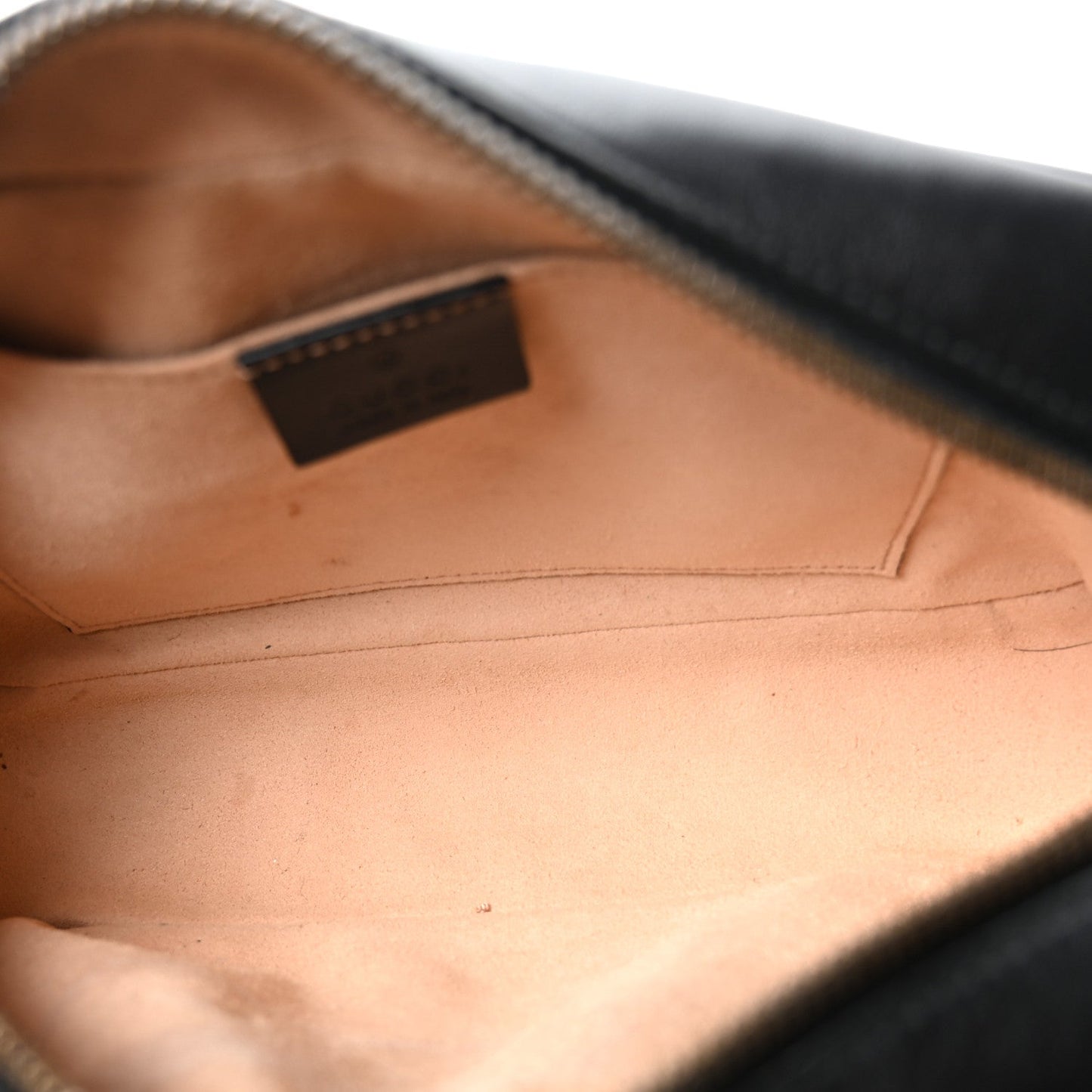 Calfskin Matelasse Small GG Marmont Chain Shoulder Bag Black