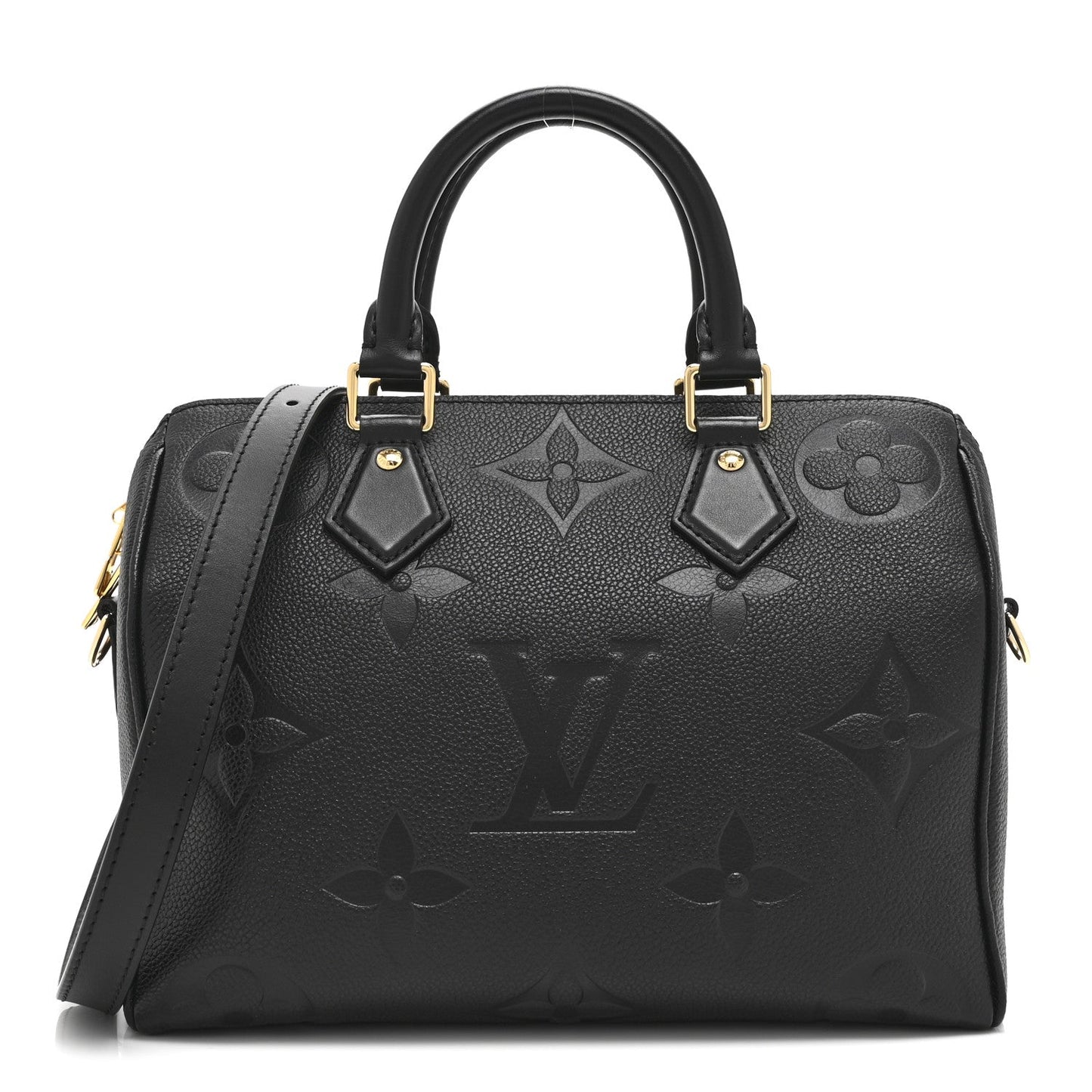 Empreinte Monogram Giant Speedy Bandouliere 25 Black