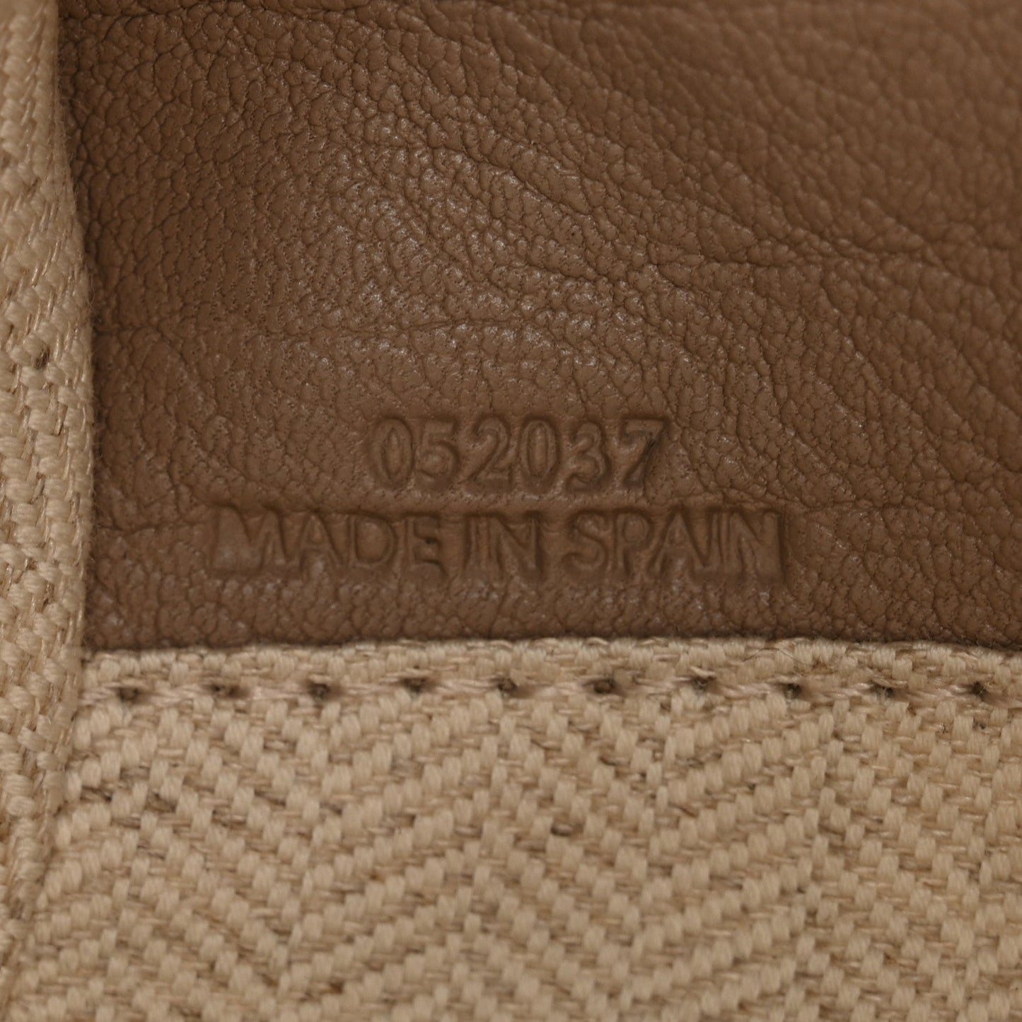 Grained Calfskin Small Puzzle Bag Sand Mink