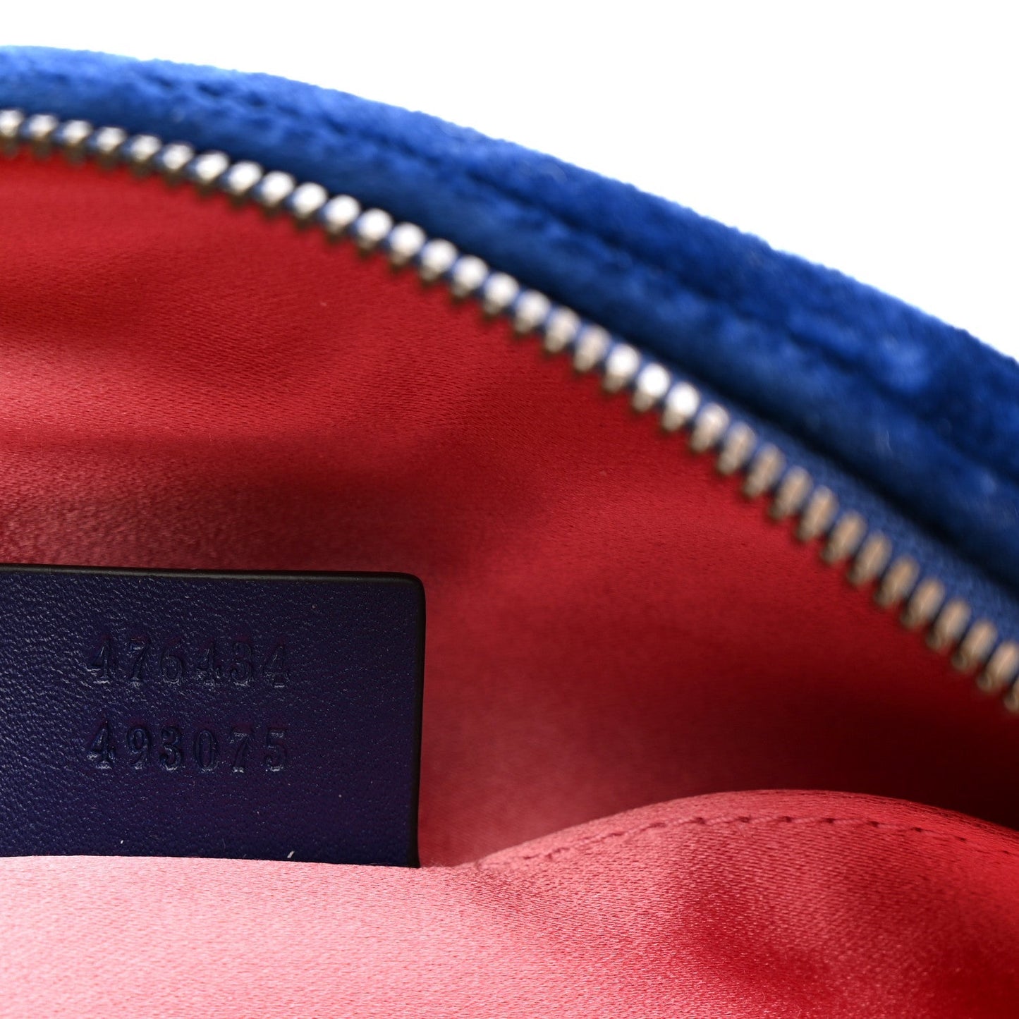 Velvet Matelasse GG Marmont Belt Bag 85 34 Cobalt Blue