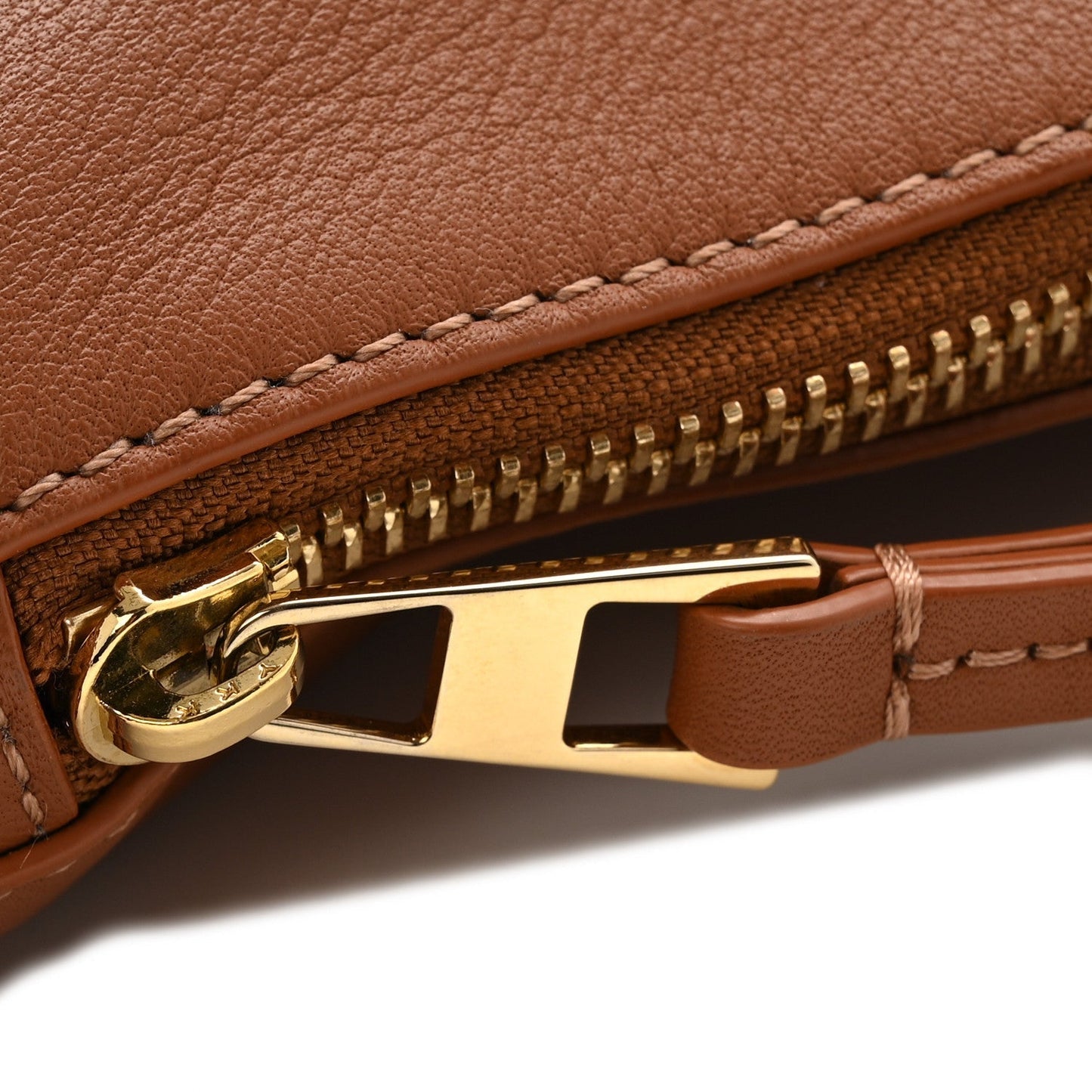 Calfskin Mini Hammock Hobo Tan
