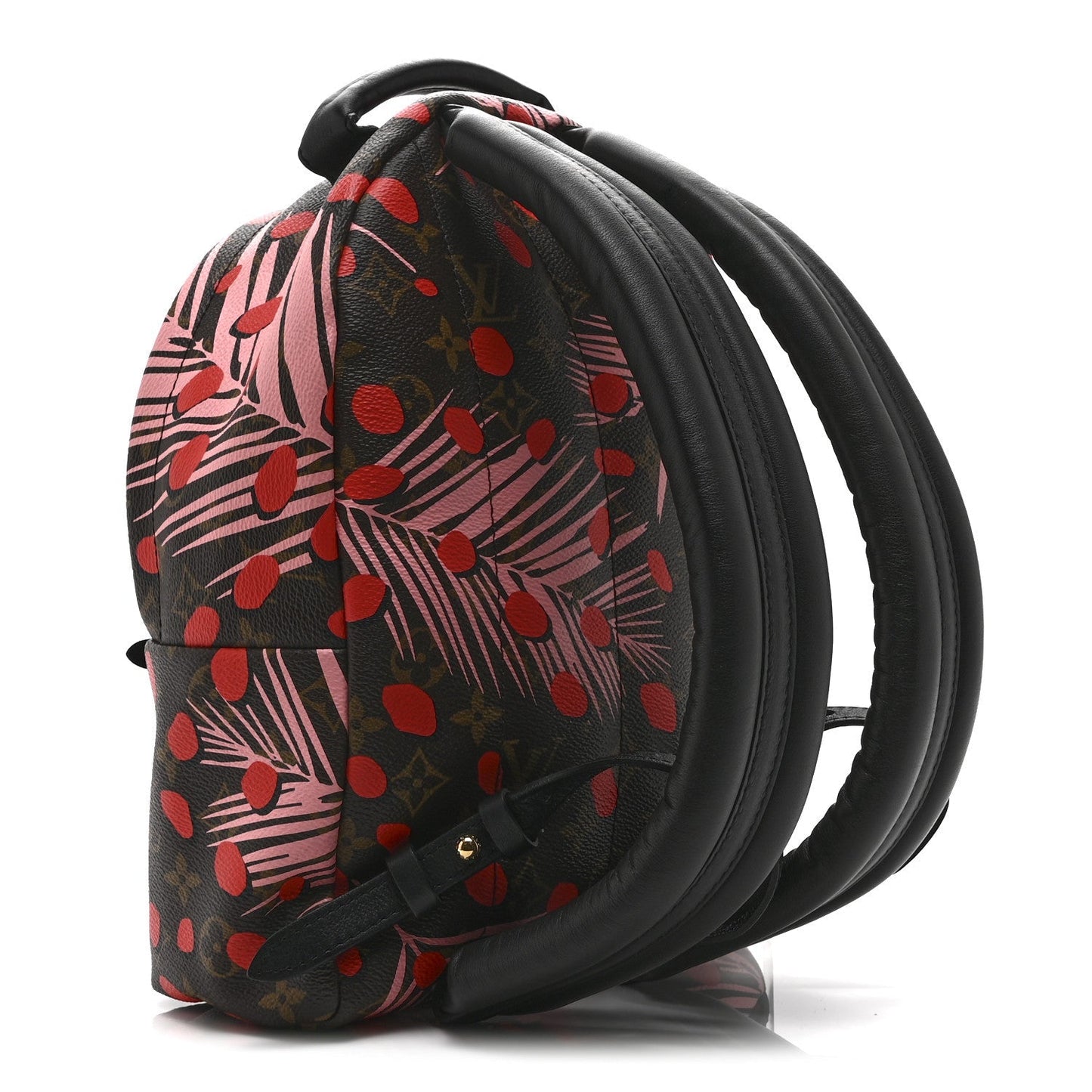 Monogram Jungle Dots Palm Springs Backpack PM Sugar Pink Poppy