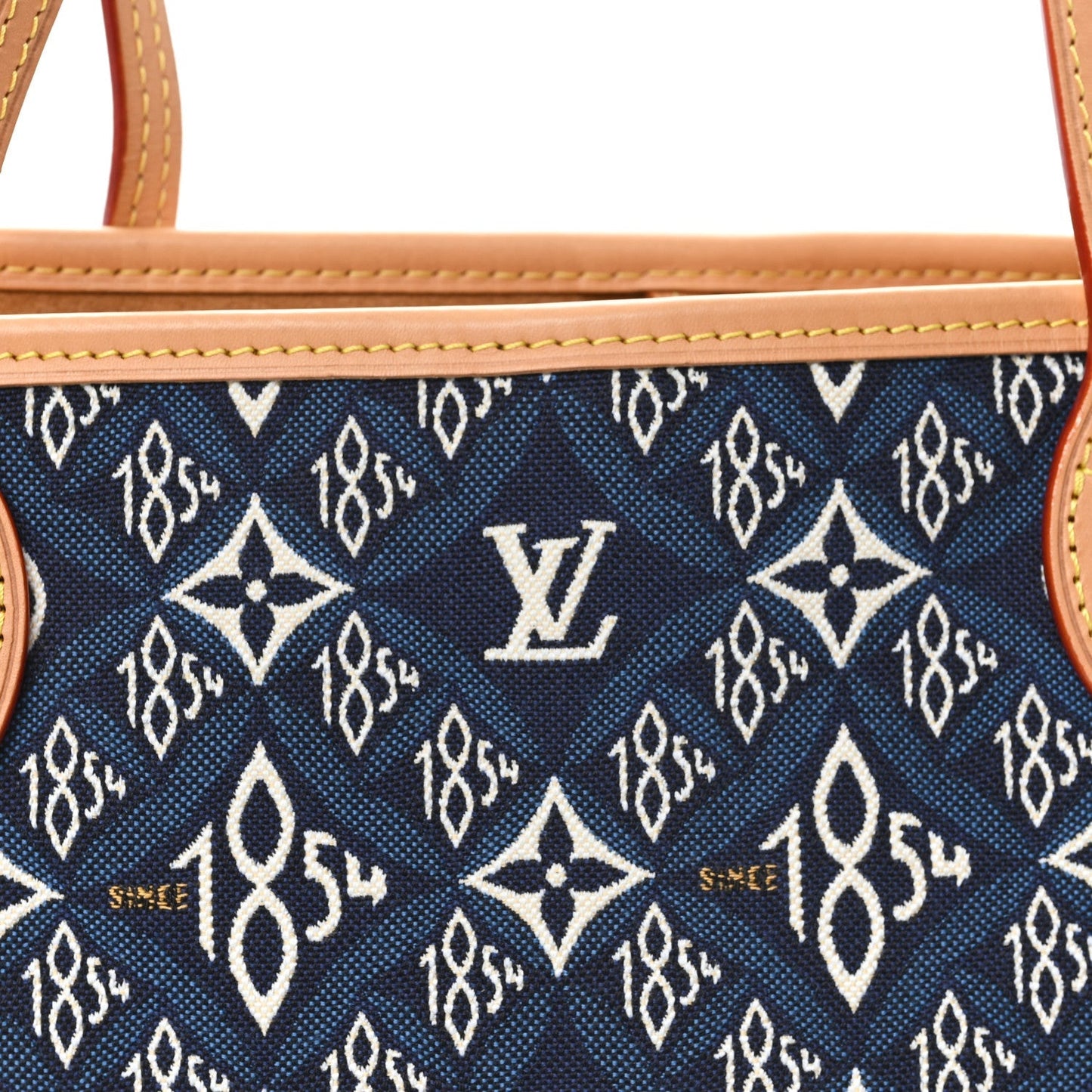 Jacquard Since 1854 Neverfull MM Blue
