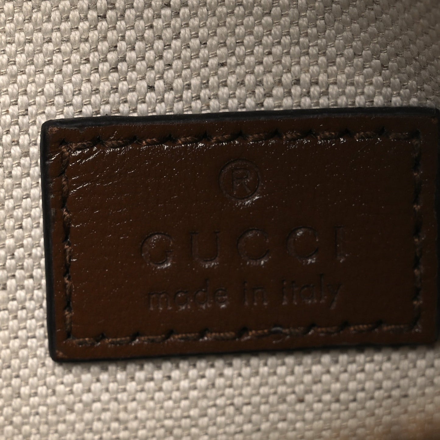 GG Supreme Monogram Azalea Calfskin Retro Interlocking G Multi-Function Bag Beige Ebony Brown Sugar