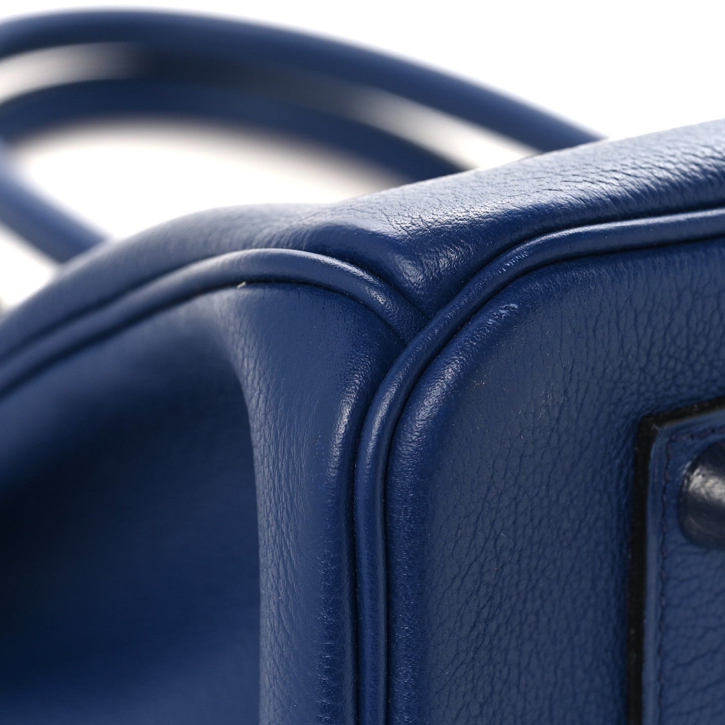 Taurillon Novillo Sea Surf Birkin 35 Bleu Saphir