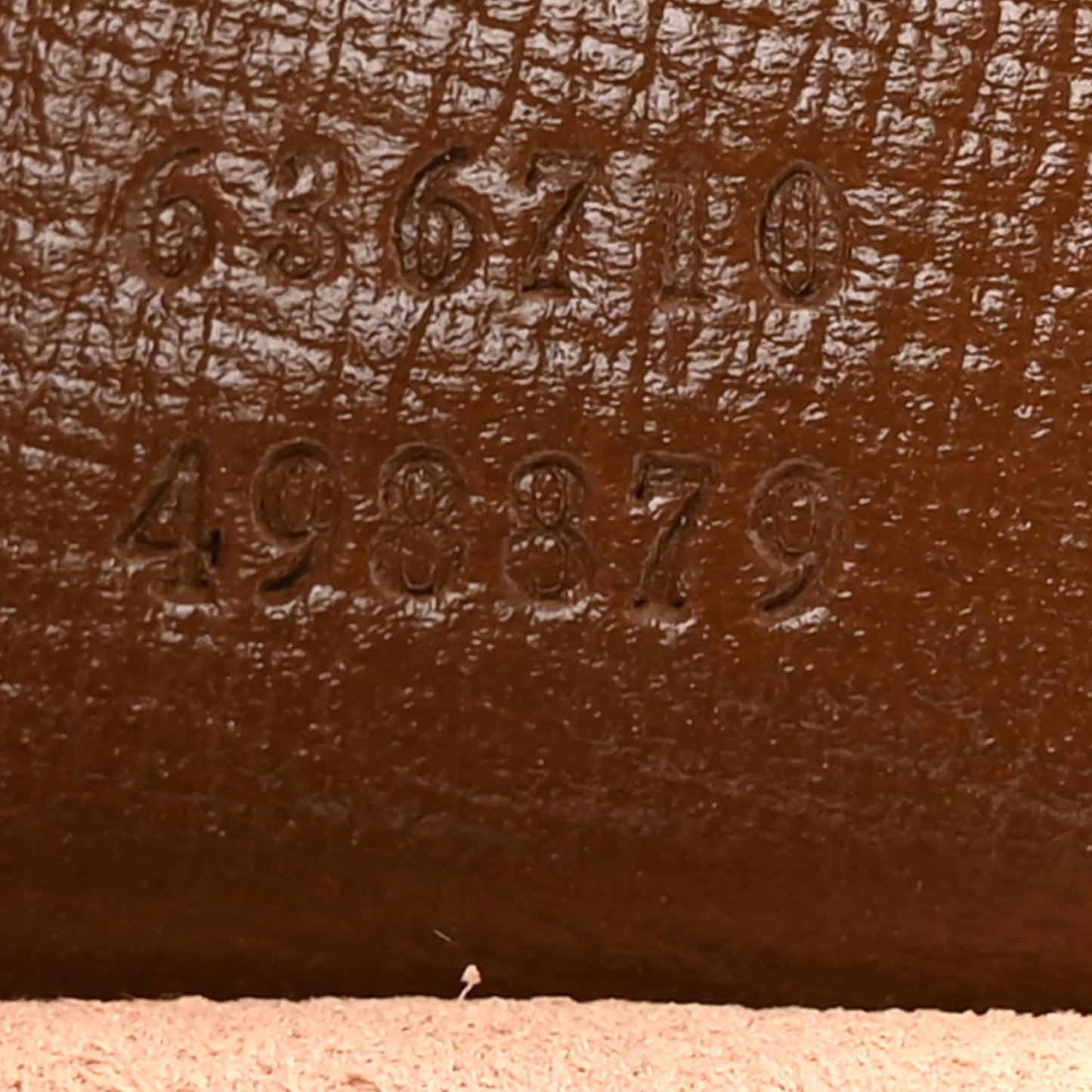 GG Supreme Monogram Azalea Calfskin Web Medium Jackie 1961 Hobo Beige Ebony Brown Sugar