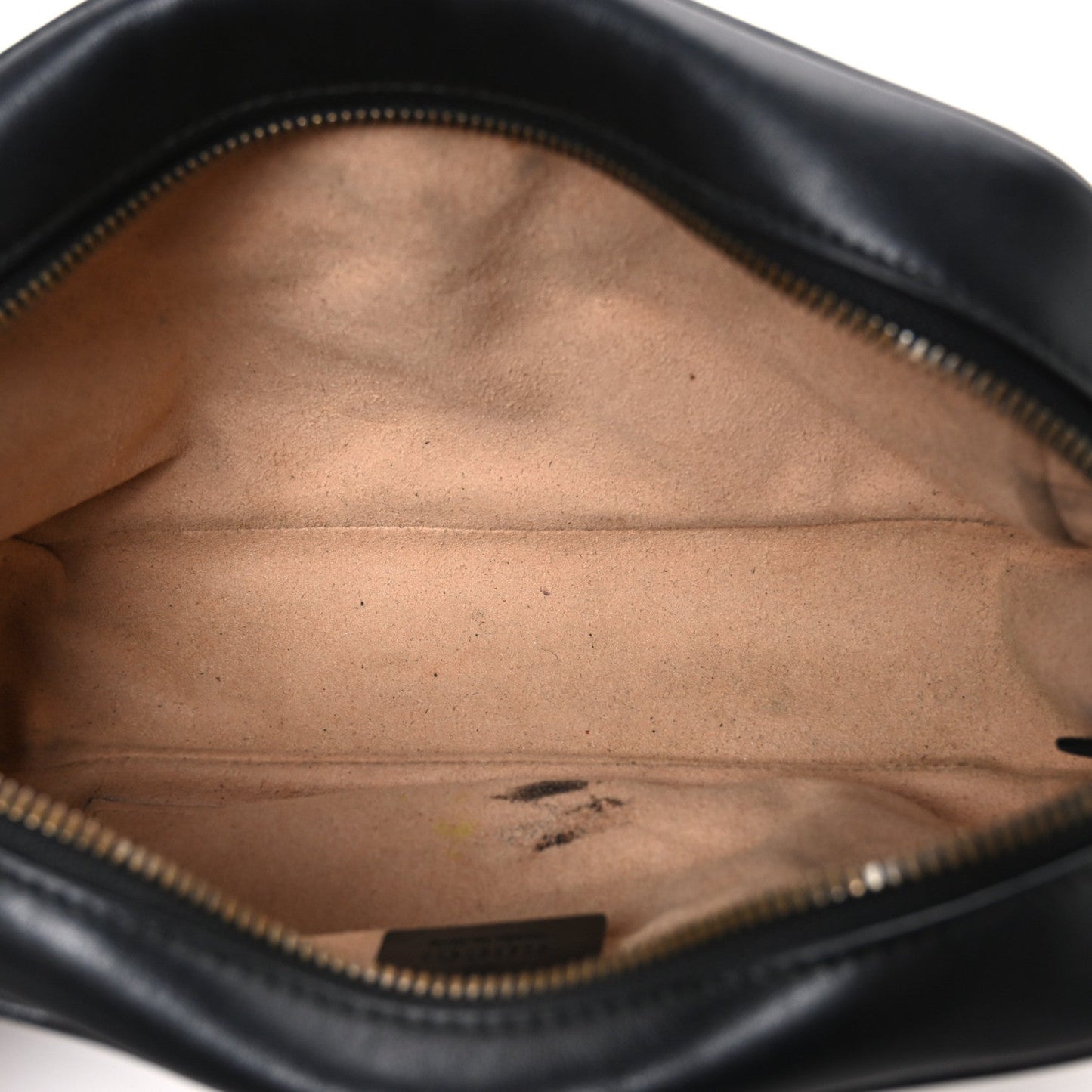 Calfskin Matelasse Small GG Marmont Chain Shoulder Bag Black