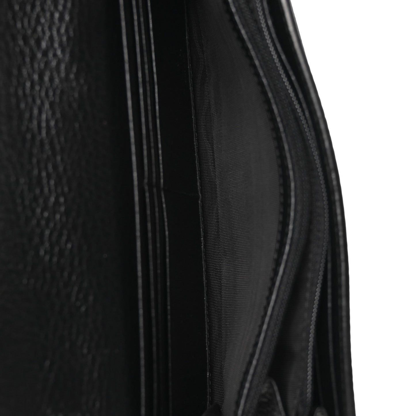 Dollar Calfskin GG Supreme Monogram Petite GG Marmont Wallet Chain Bag Black Beige Ebony