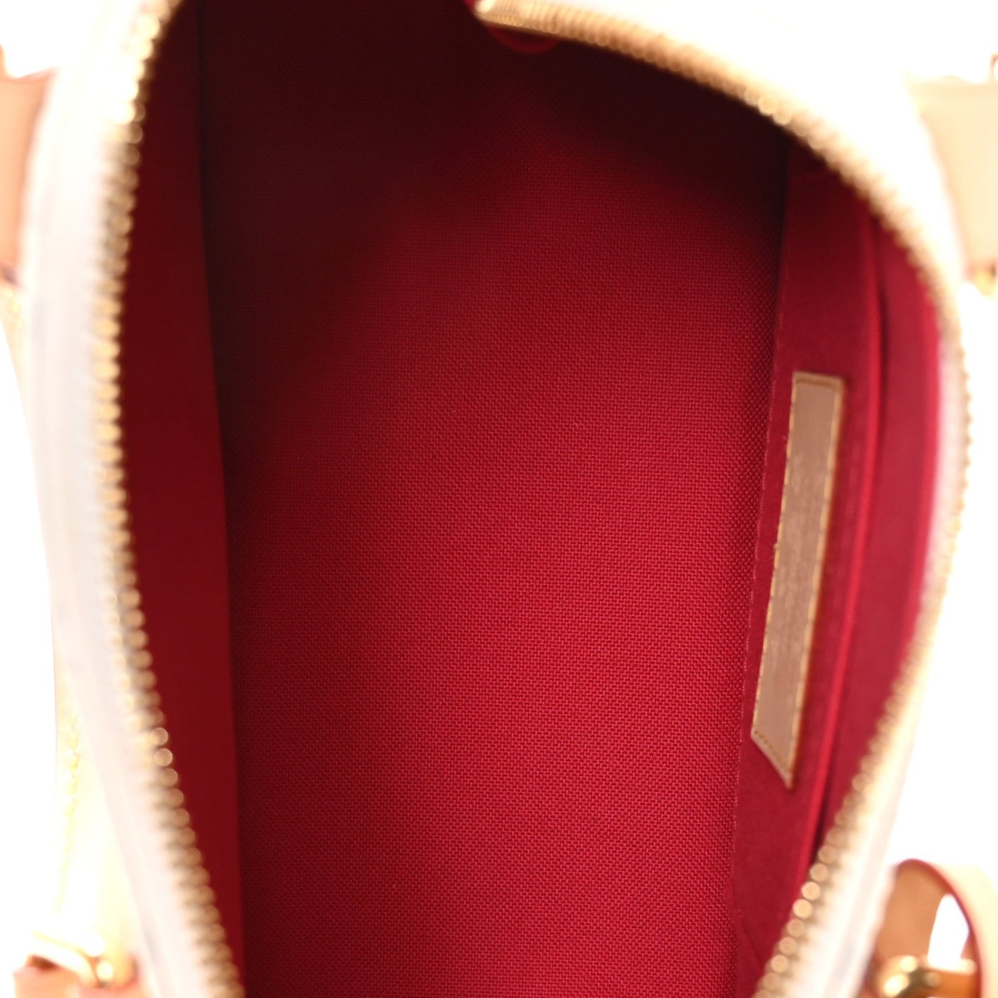 LV X TM Monogram Cerises Alma BB White