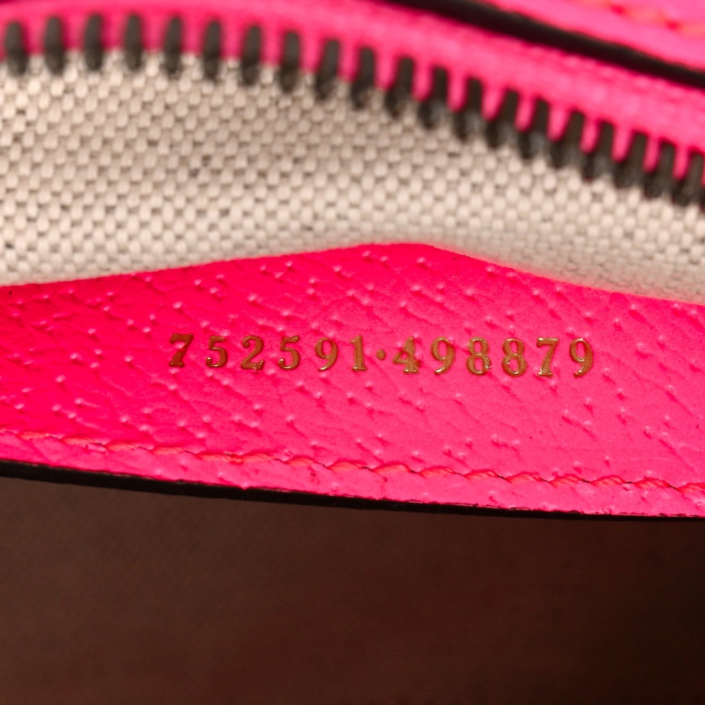 GG Supreme Monogram Textured Dollar Calfskin Web Ophidia Small Crossbody Bag Beige Ebony Fuchsia