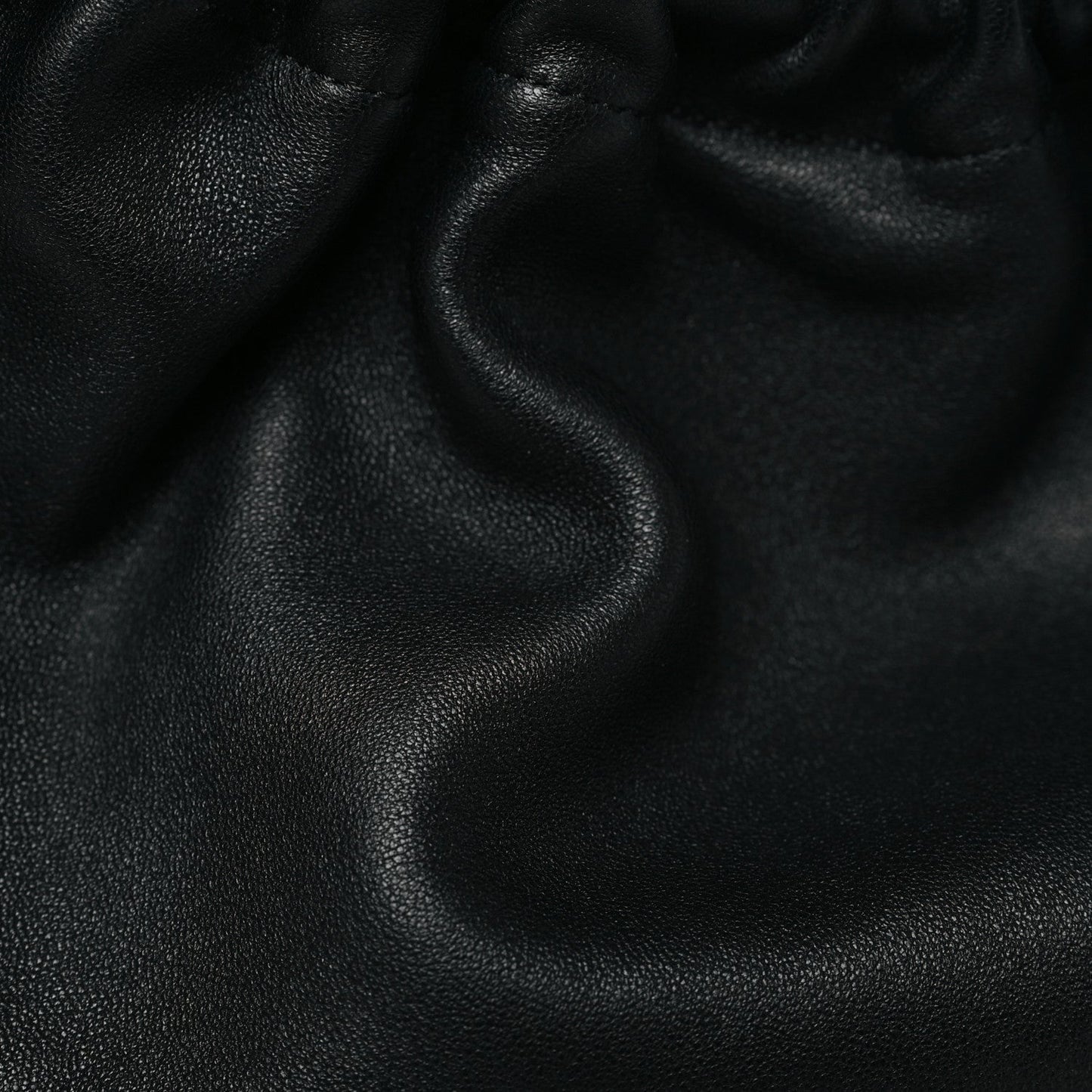Nappa Small Squeeze Bag Black