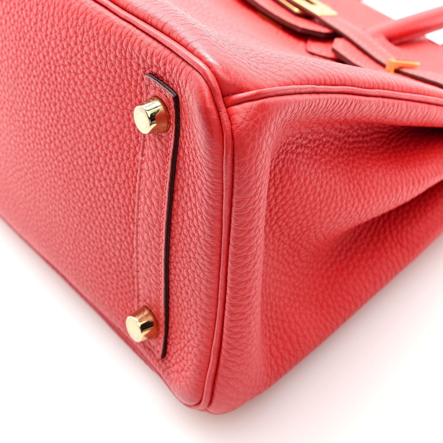 Togo Birkin 25 Rouge Pivoine